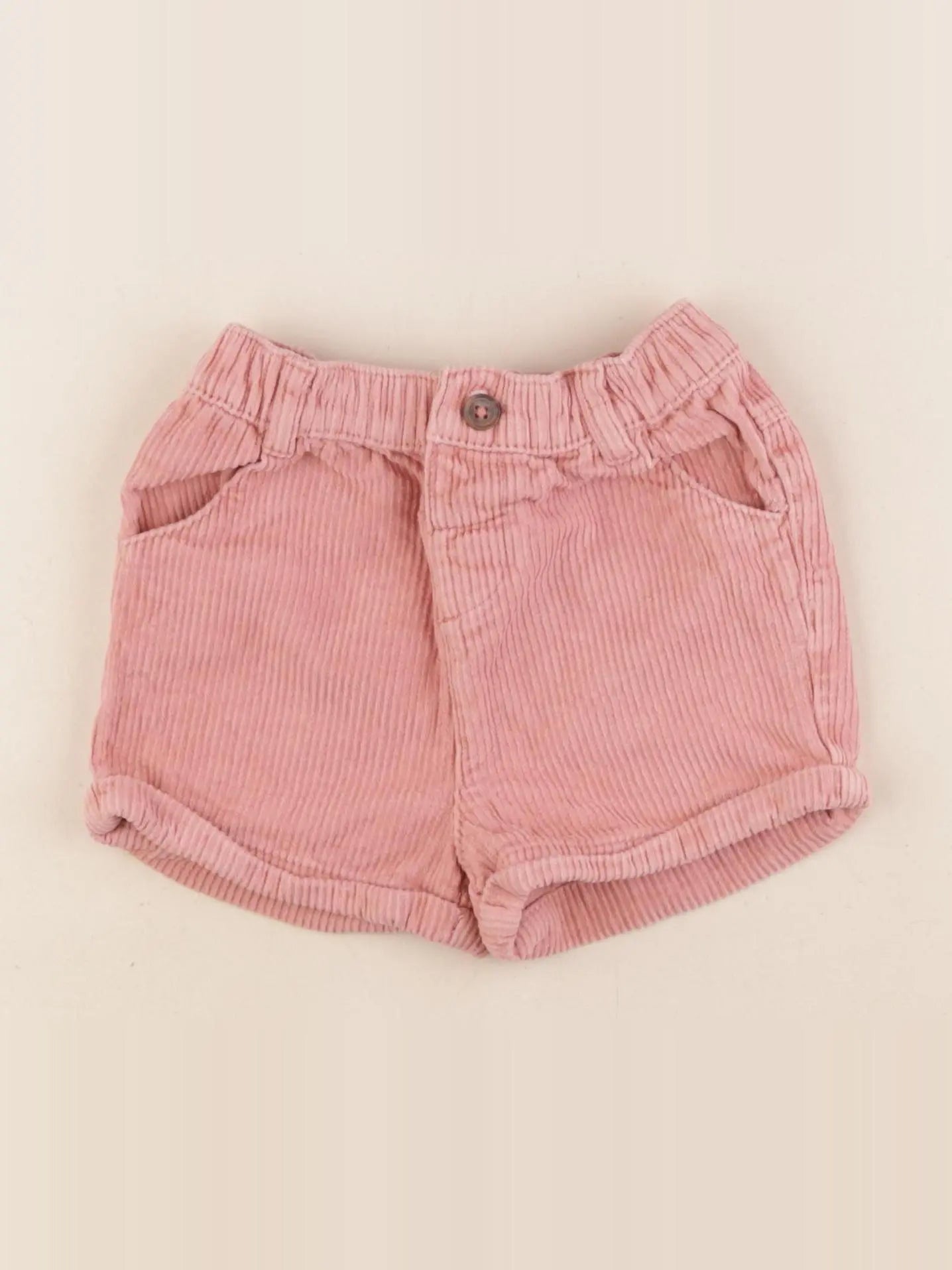 Vertbaudet - short rose - 18 mois