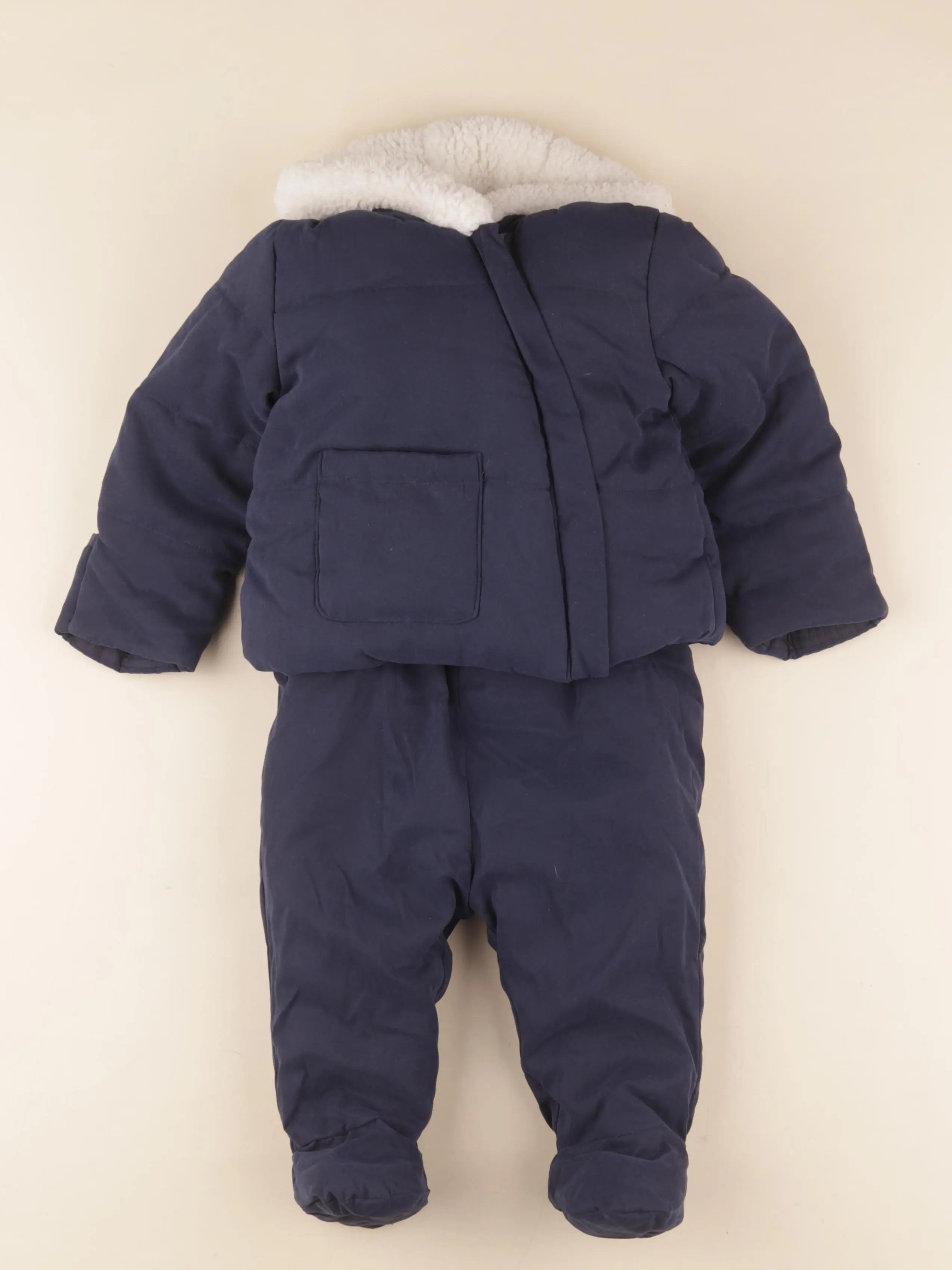La Redoute - combi-pilote bleu - 9 mois