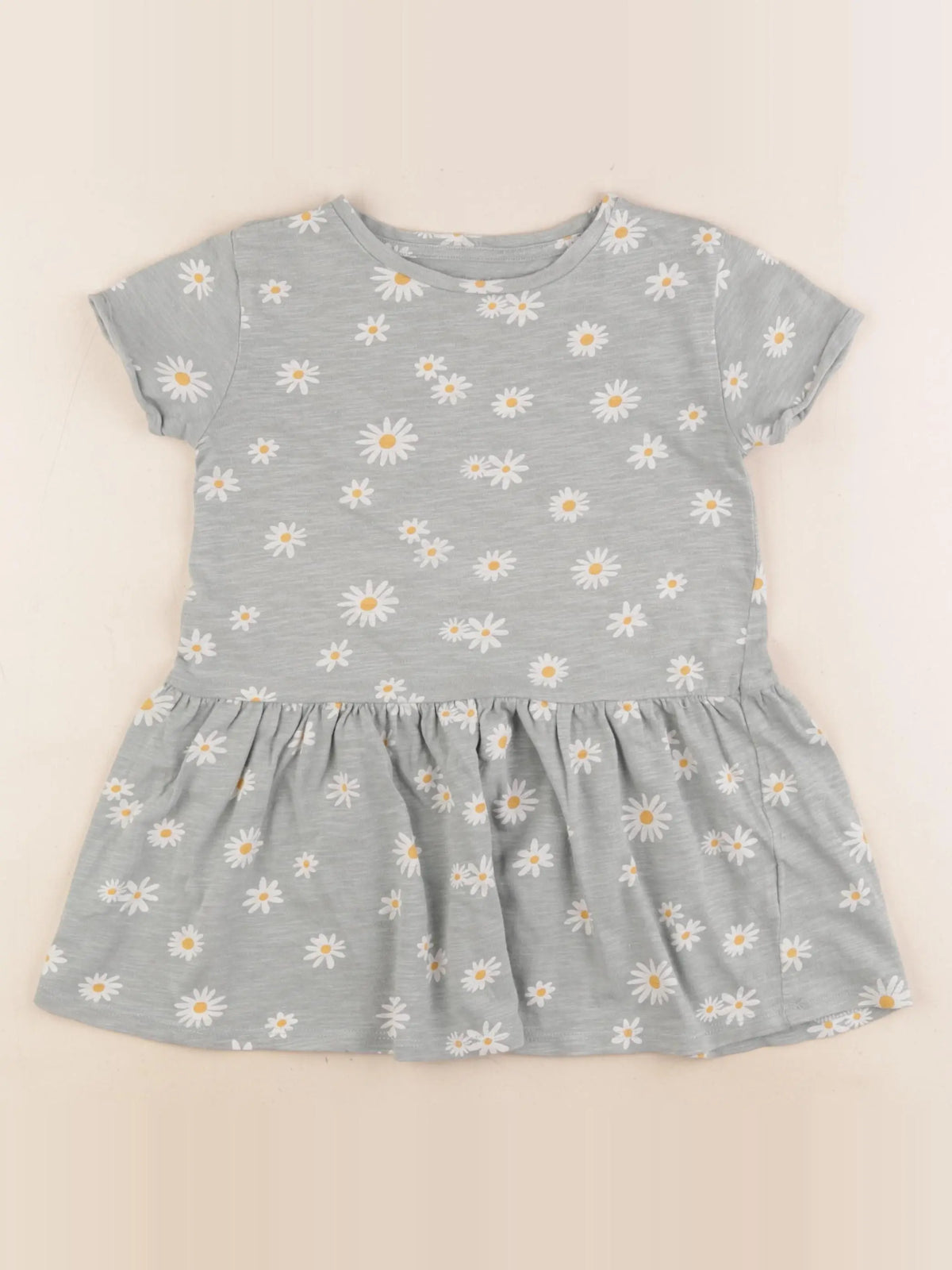 Vertbaudet - robe vert - 4 ans