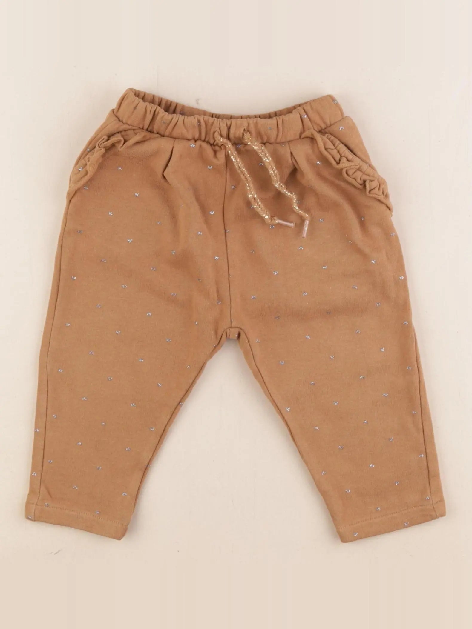 Vertbaudet - pantalon marron - 18 mois