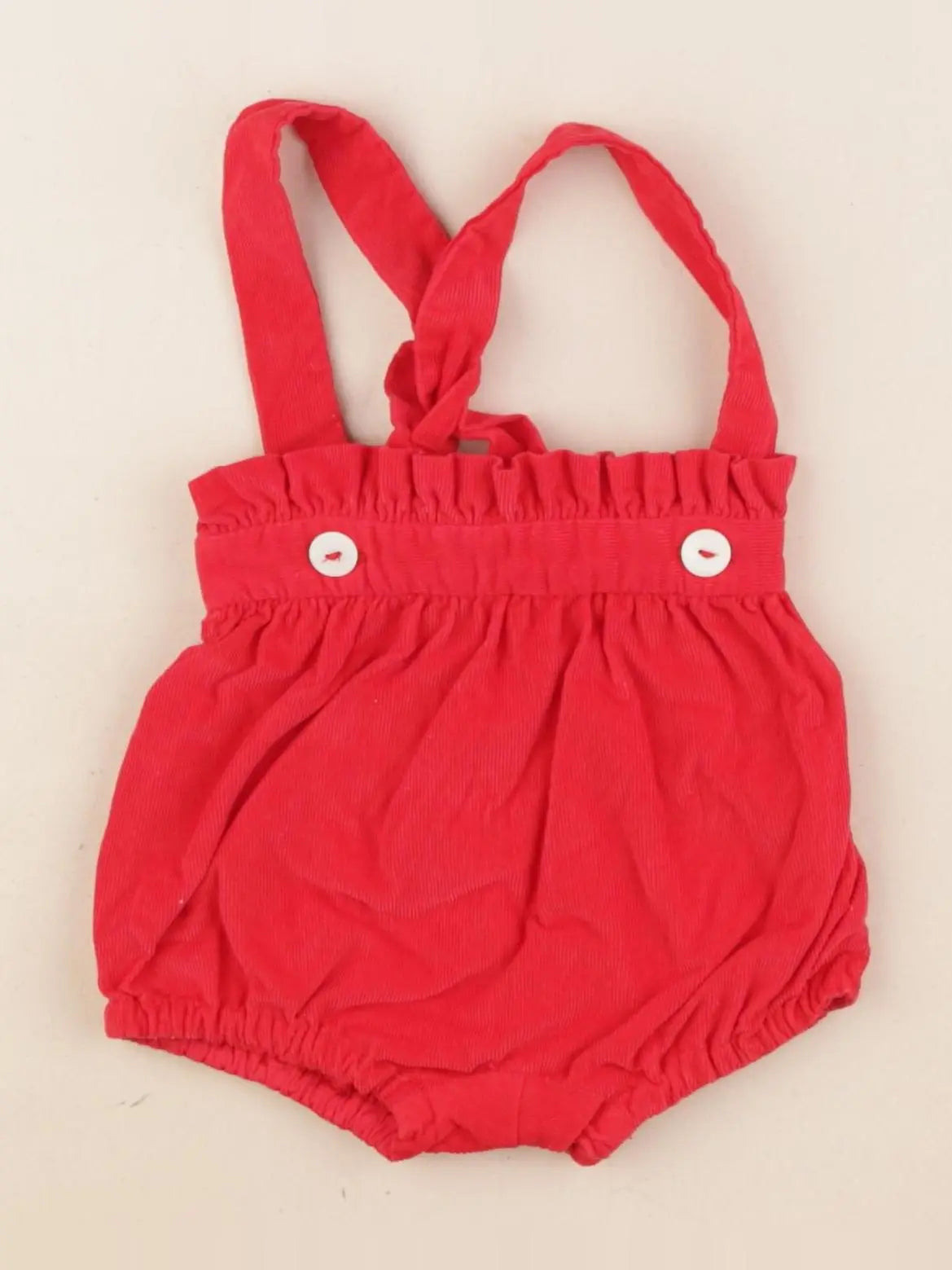 Jacadi - bloomer rouge - 3 mois