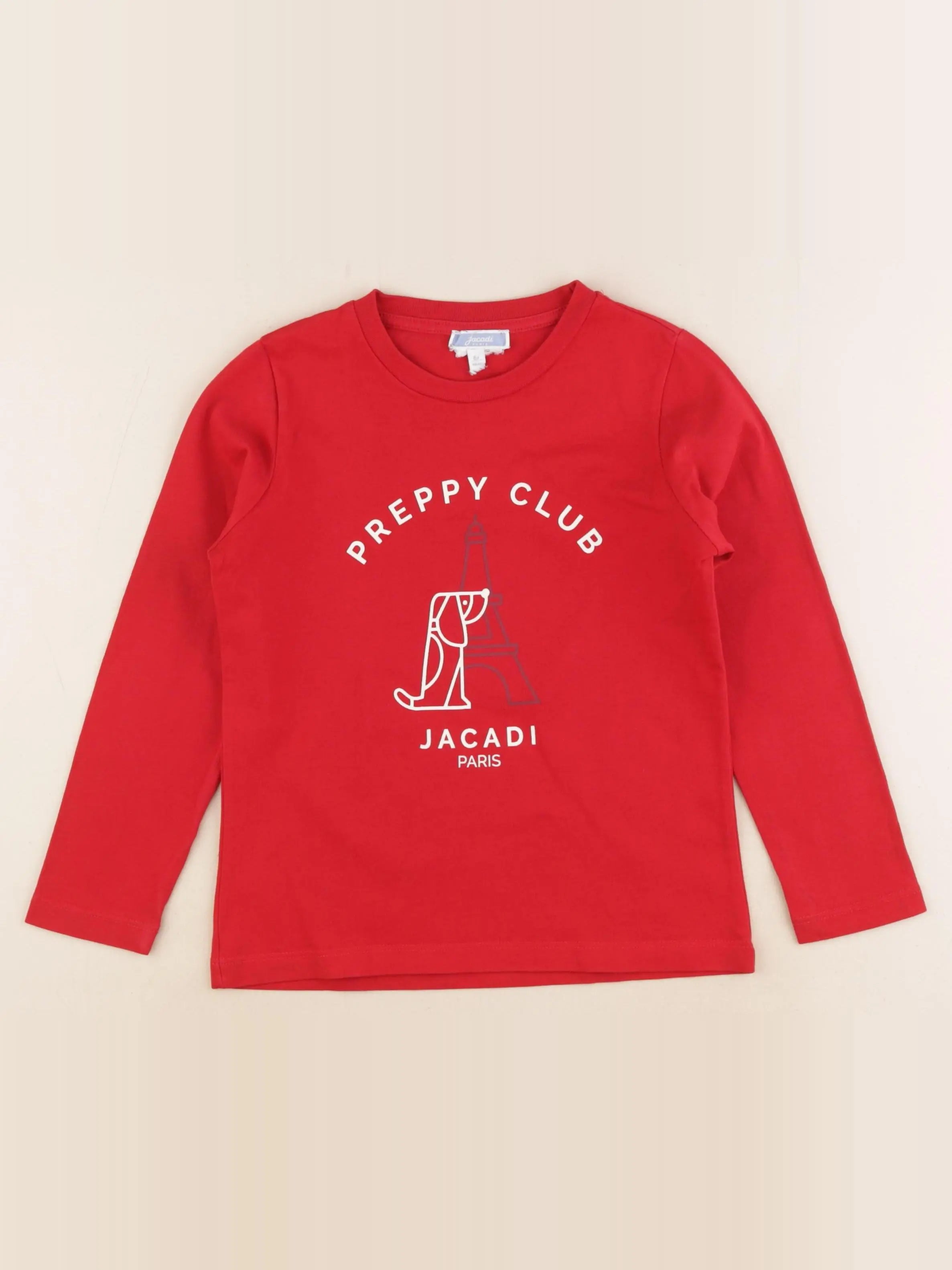 Jacadi - tee-shirt rouge - 6 ans