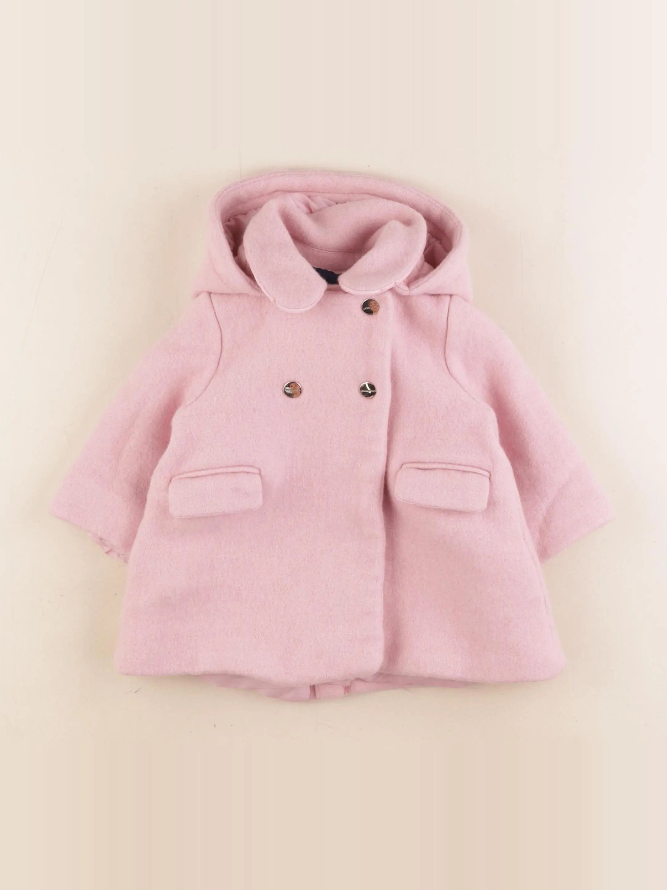Jacadi - manteau rose - 1 an