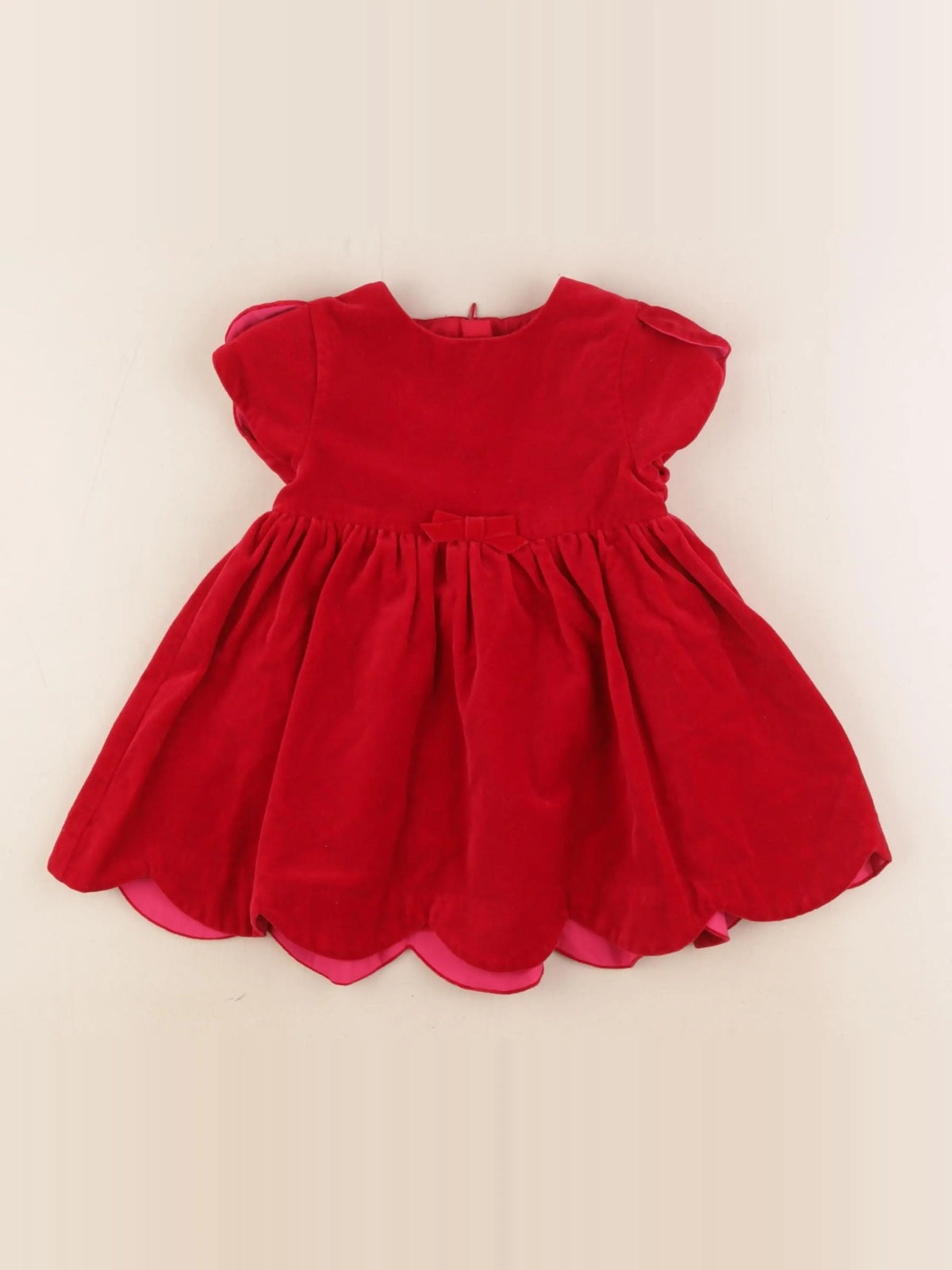 Jacadi - robe rouge - 18 mois