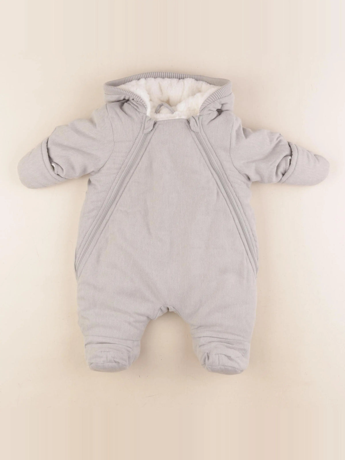 Boutchou - combi-pilote gris - 1 mois