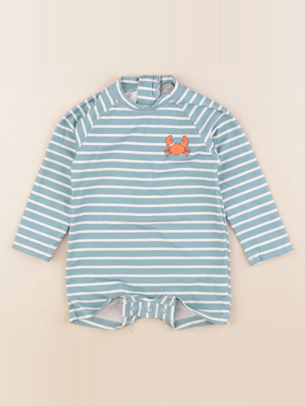 Boutchou - combi de bain bleu - 18 mois