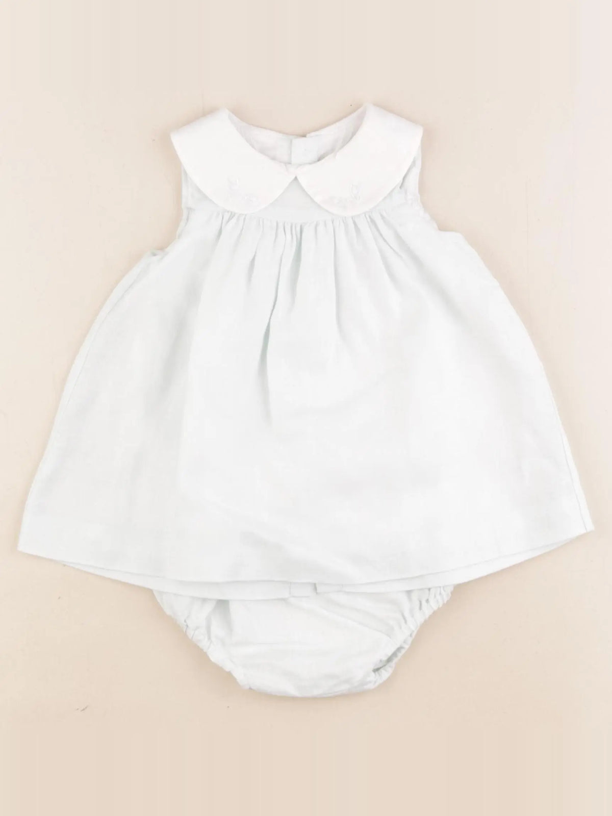 Jacadi - robe vert - 6 mois
