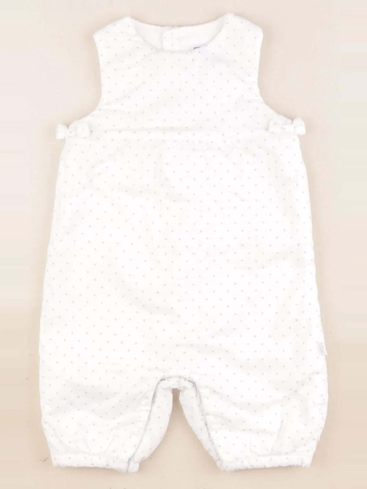 Jacadi - combinaison blanc, argent - 3 mois