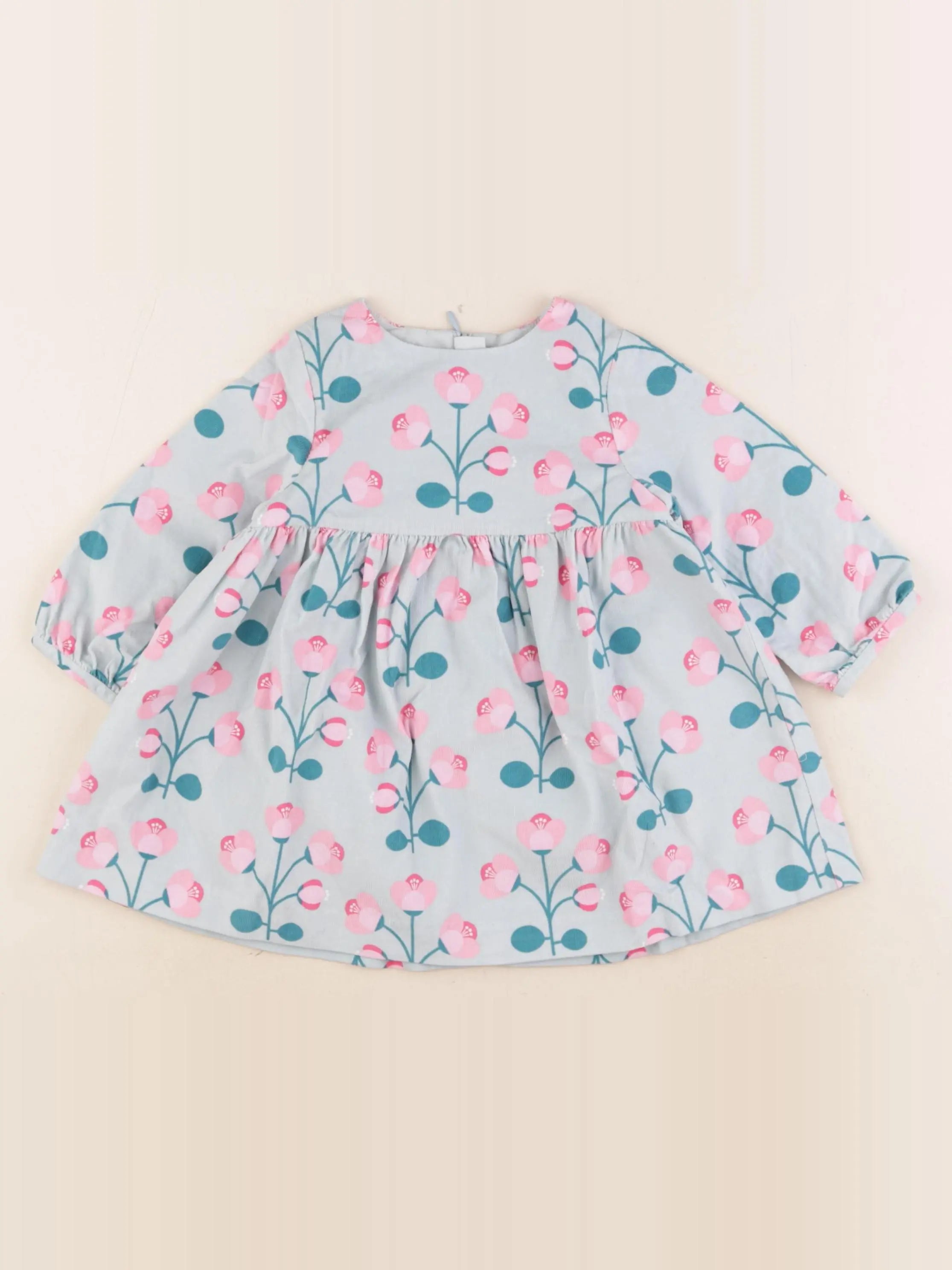 Jacadi - robe vert - 12 mois