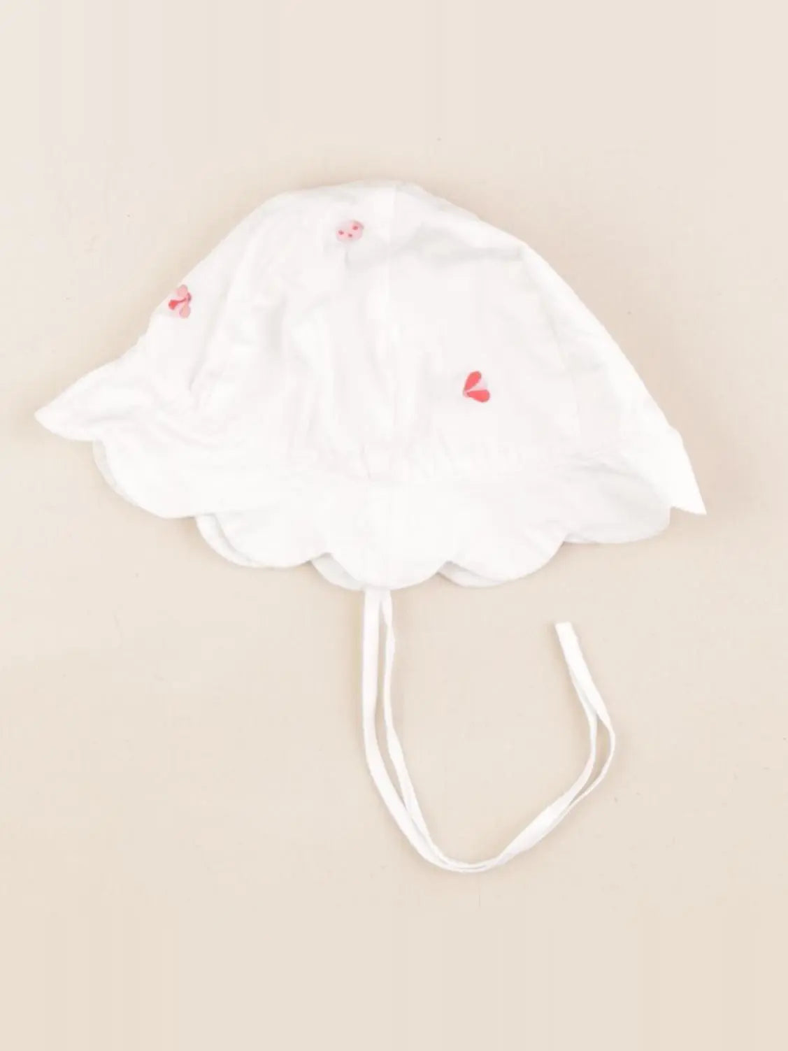 Jacadi - chapeau blanc - 12 mois