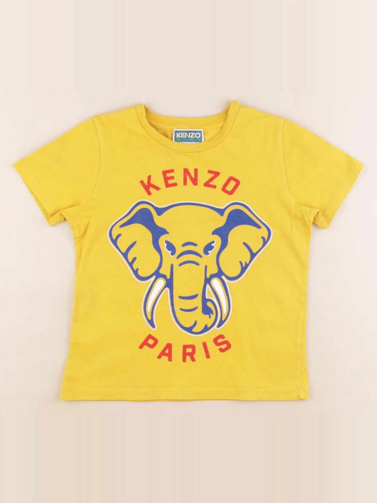 Kenzo - tee-shirt jaune - 5 ans