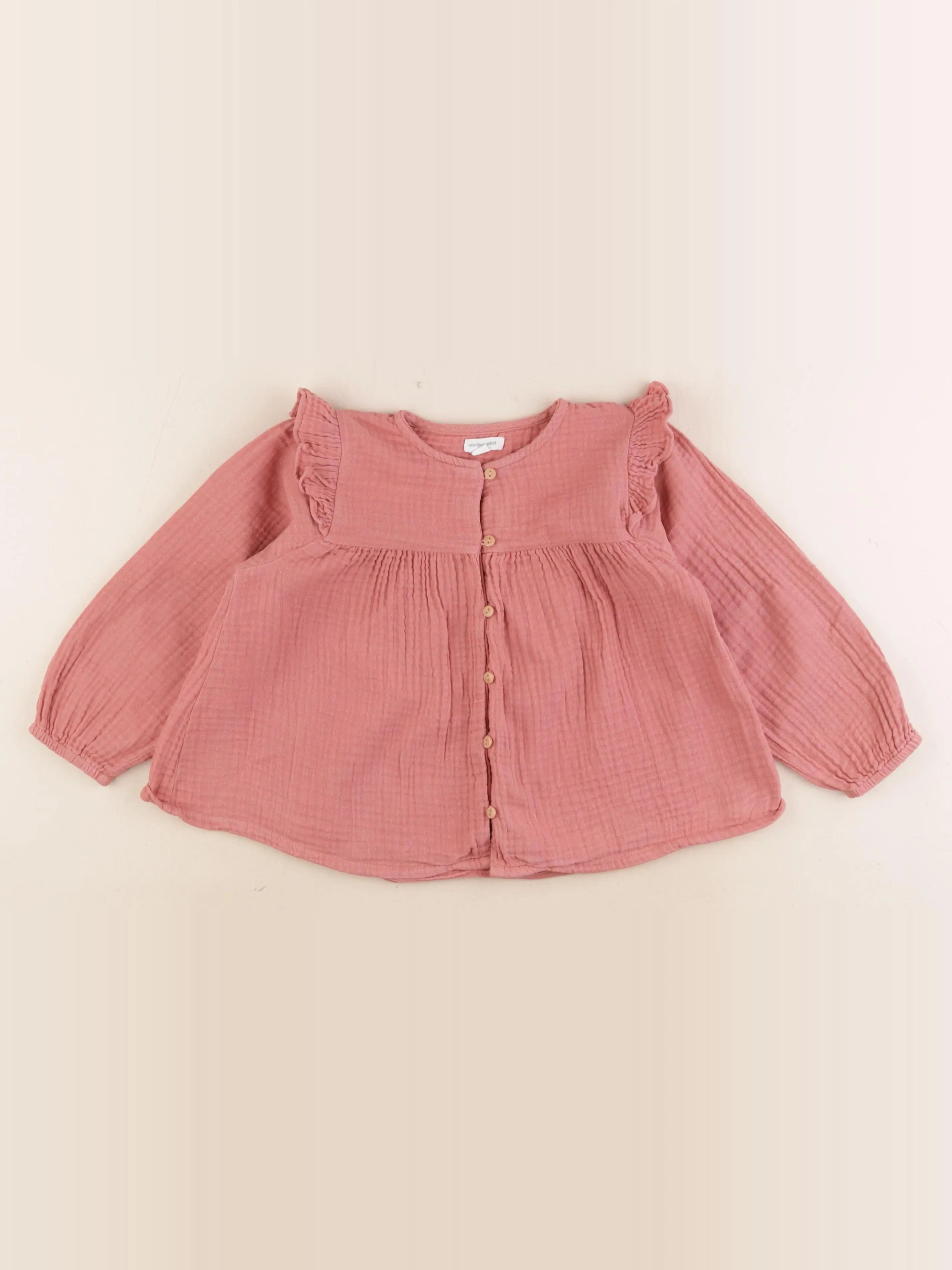 Vertbaudet - blouse rose - 36 mois