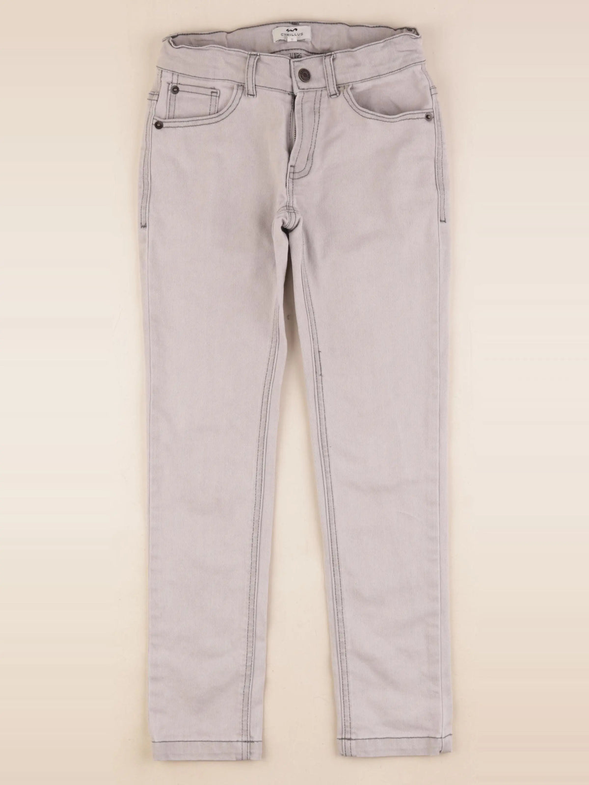 Cyrillus - jean gris - 10 ans