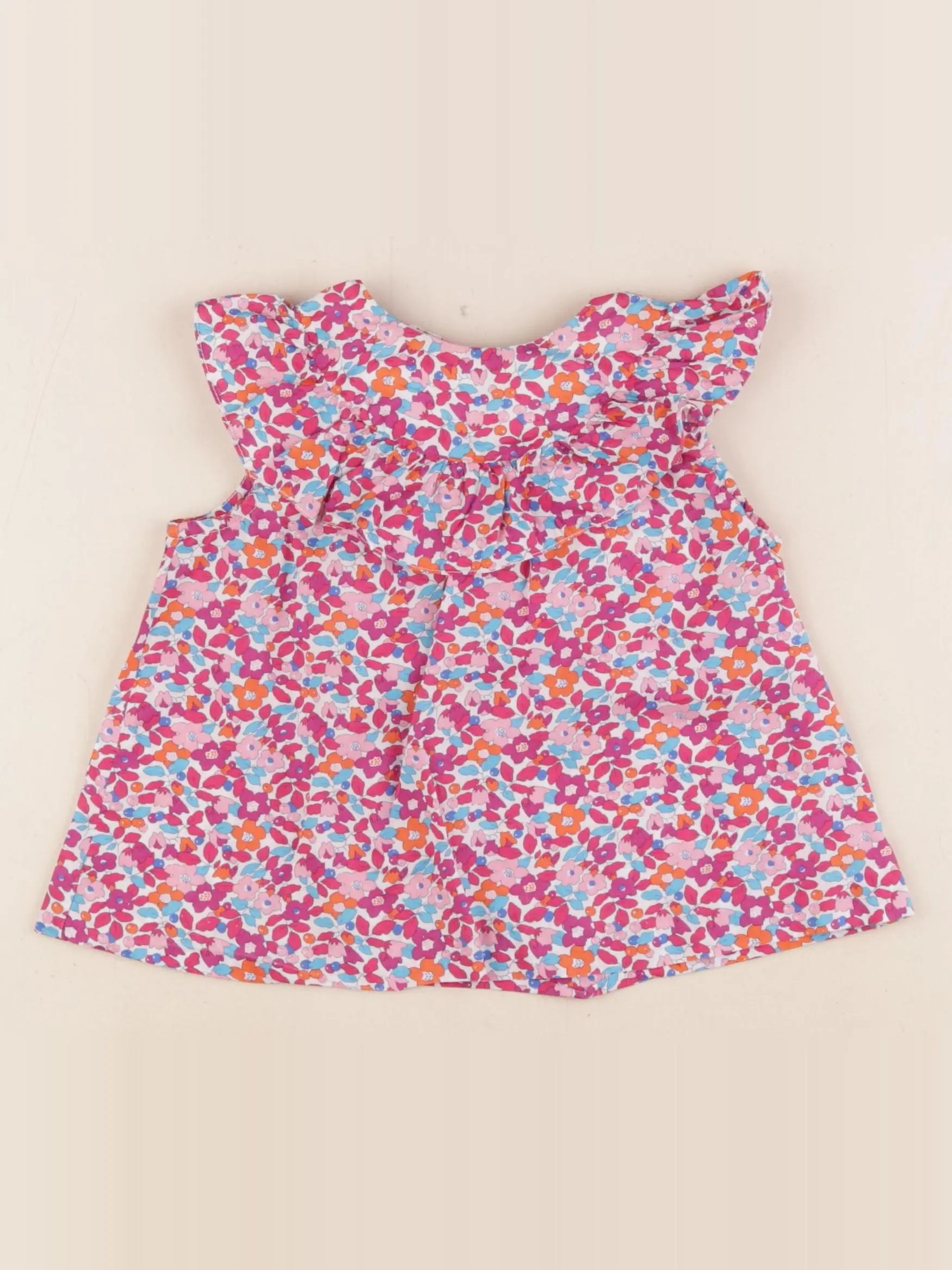 Jacadi - blouse liberty multicolore - 3 ans