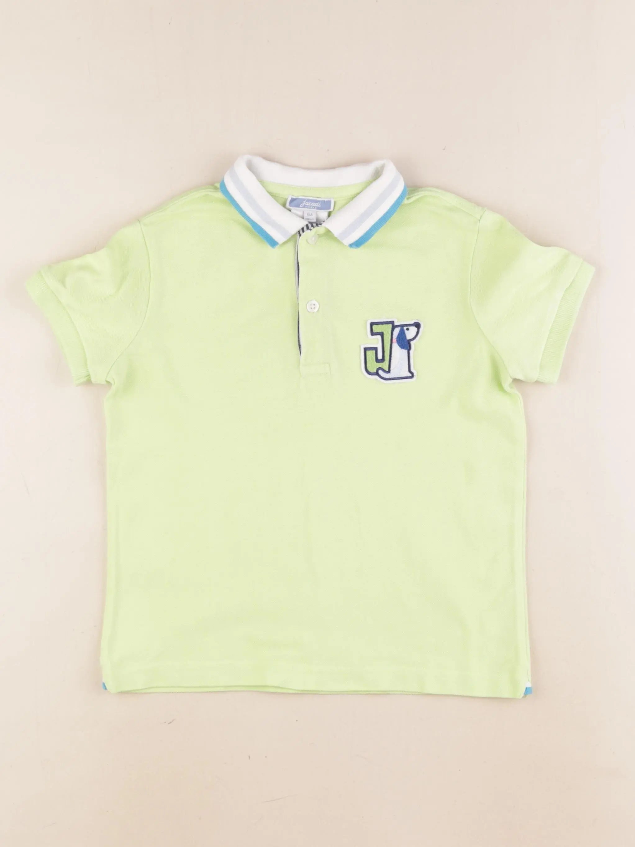 Jacadi - polo vert - 6 ans