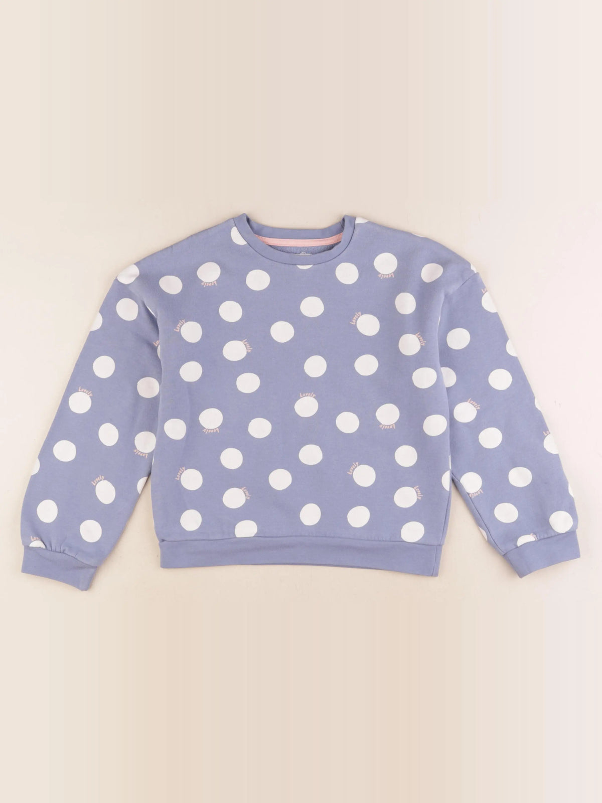 Vertbaudet - sweat bleu - 8 ans