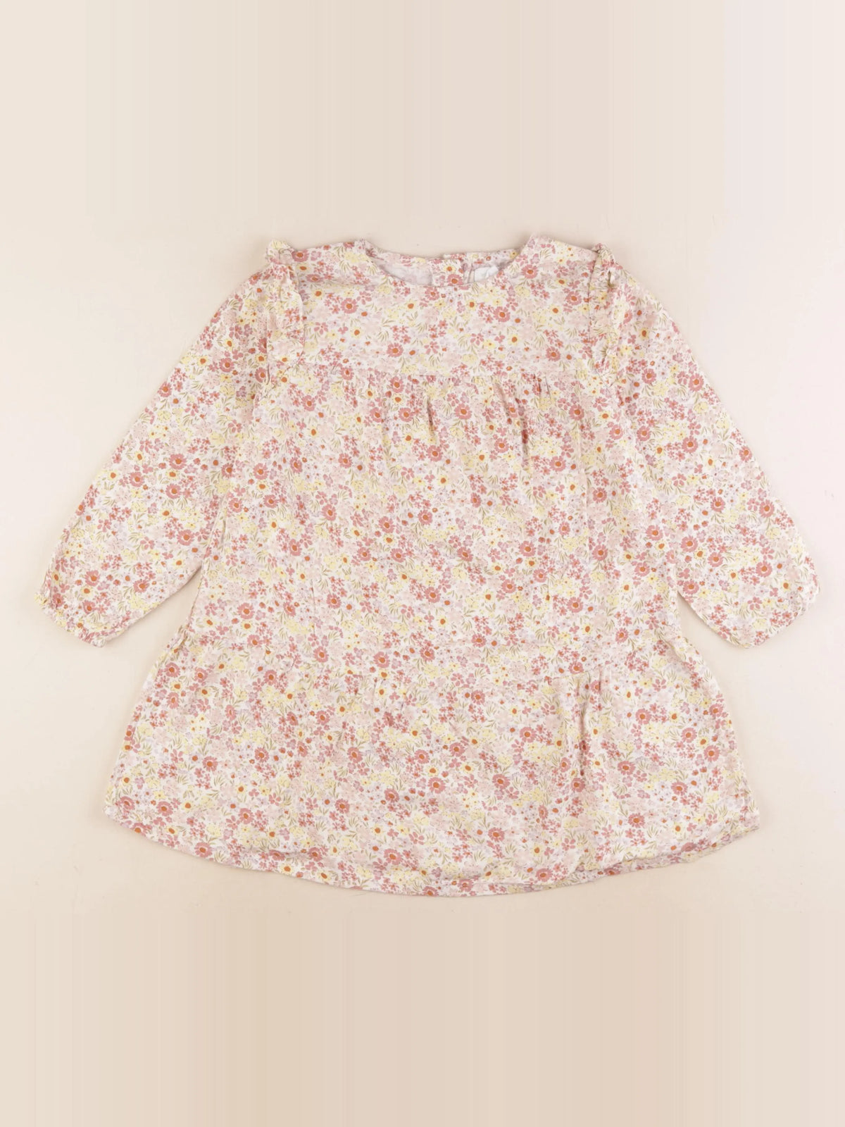 Vertbaudet - robe multicolore - 6 ans