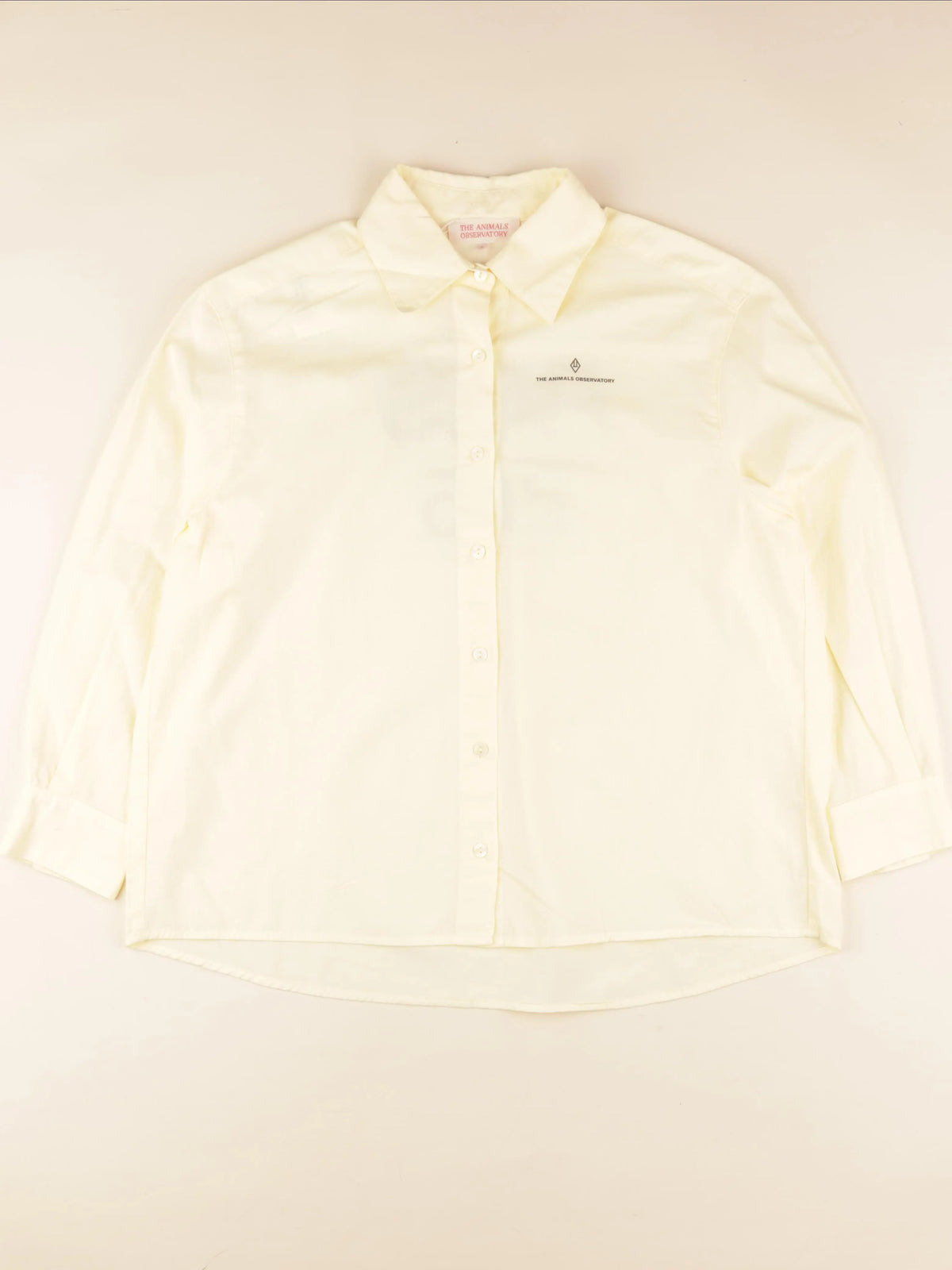 Chemise imprimé au dos jaune