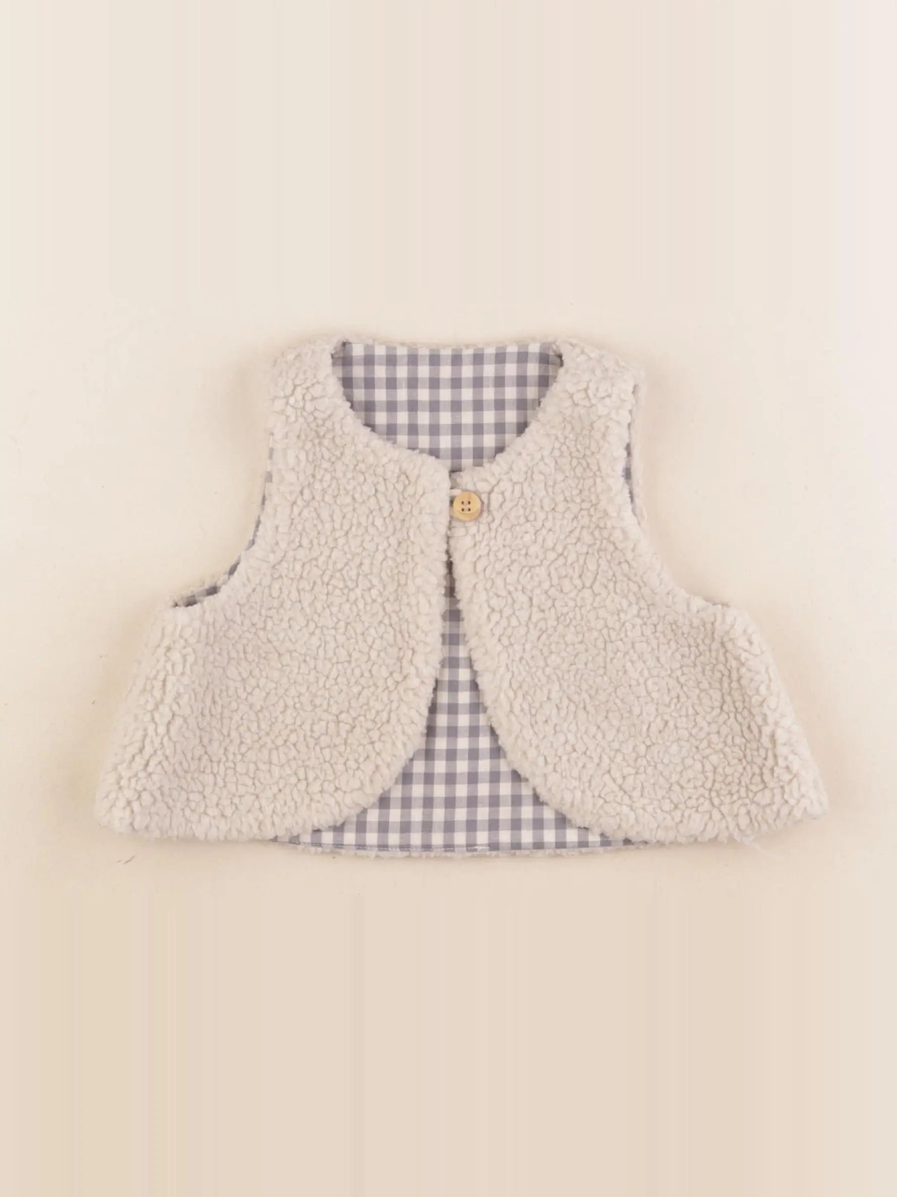 Frangin Frangine - gilet beige - 12/18 mois