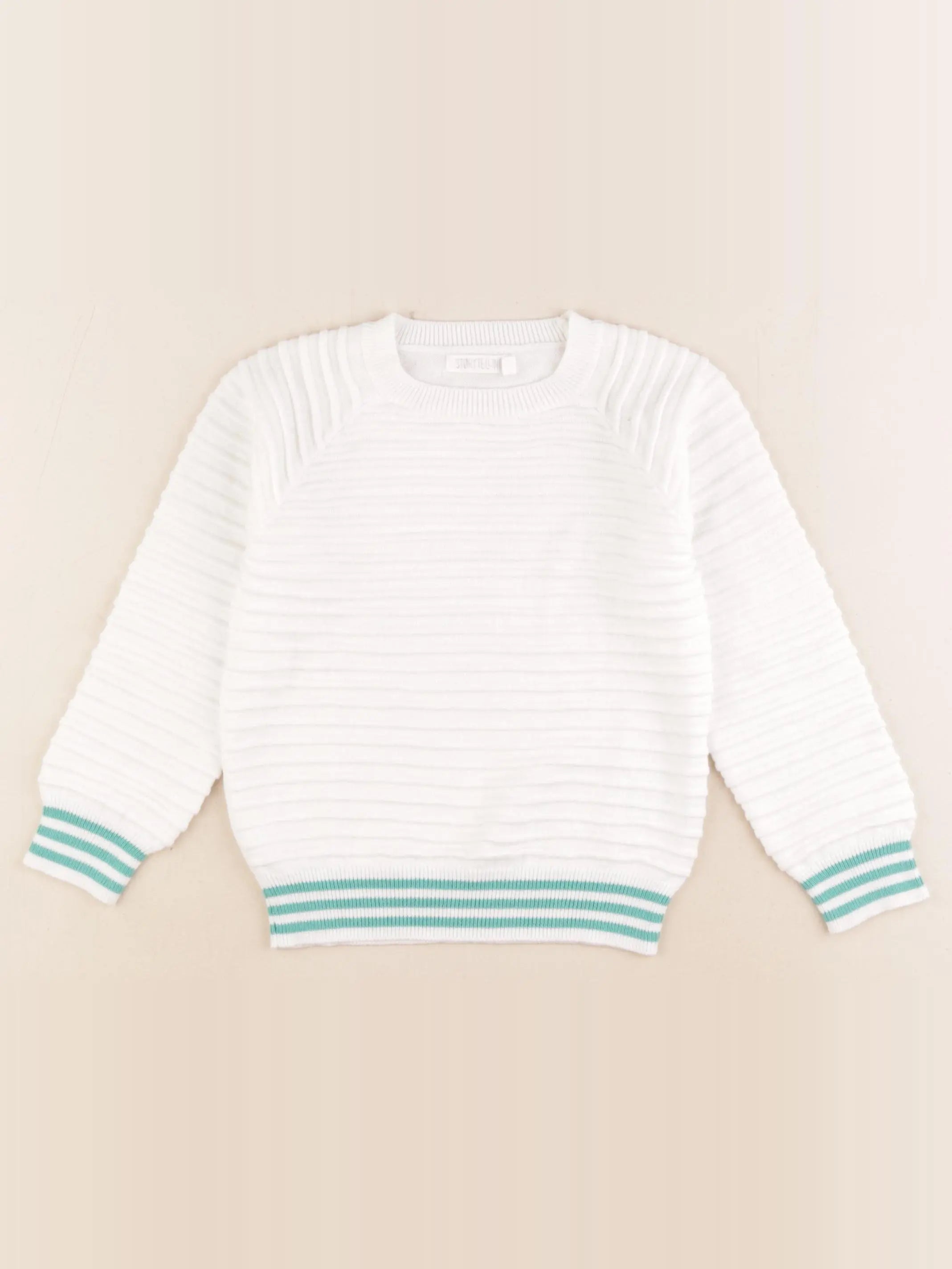 Storytelling - pull blanc - 3 ans