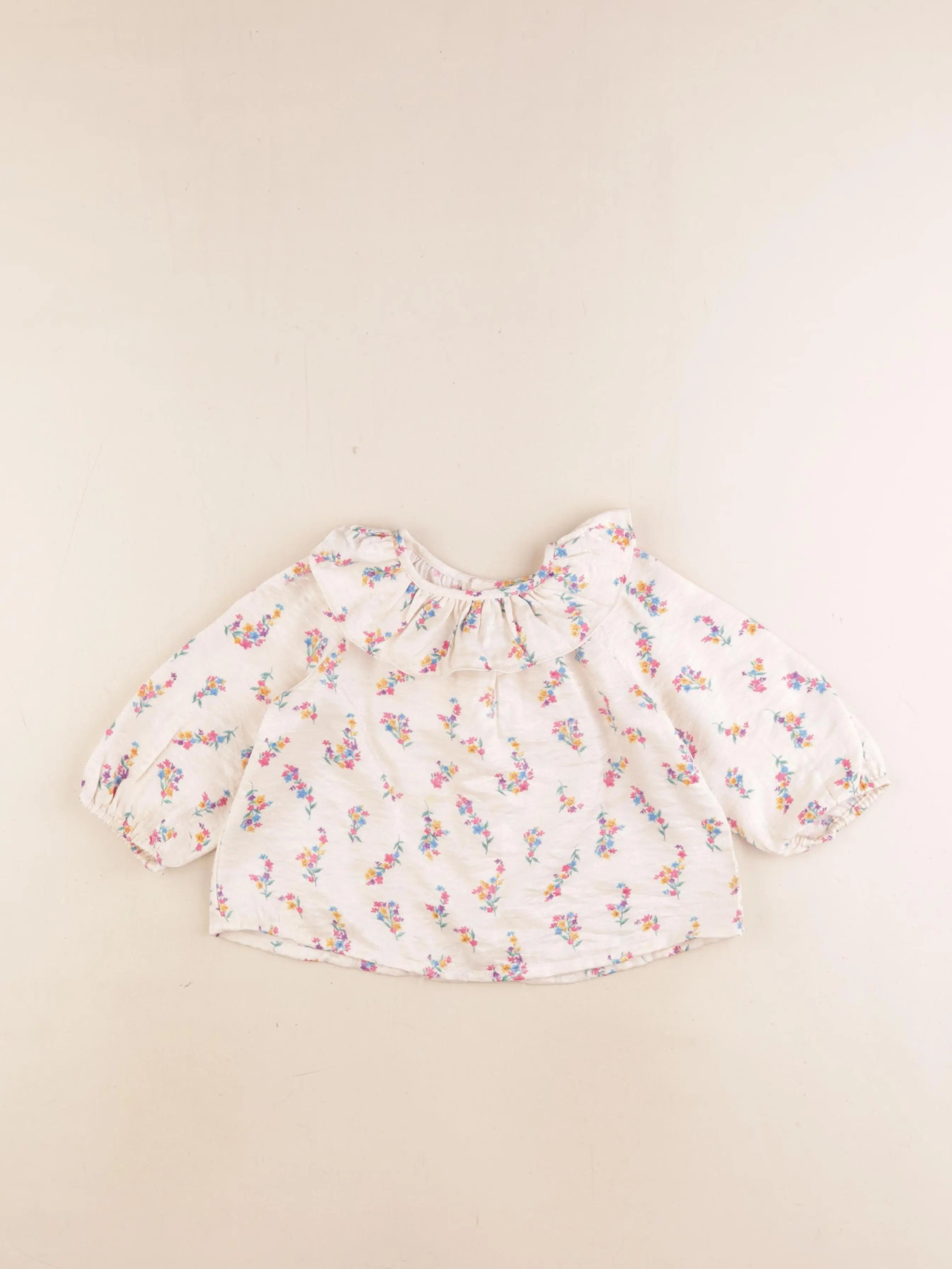 Zara - blouse multicolore - 12/18 mois