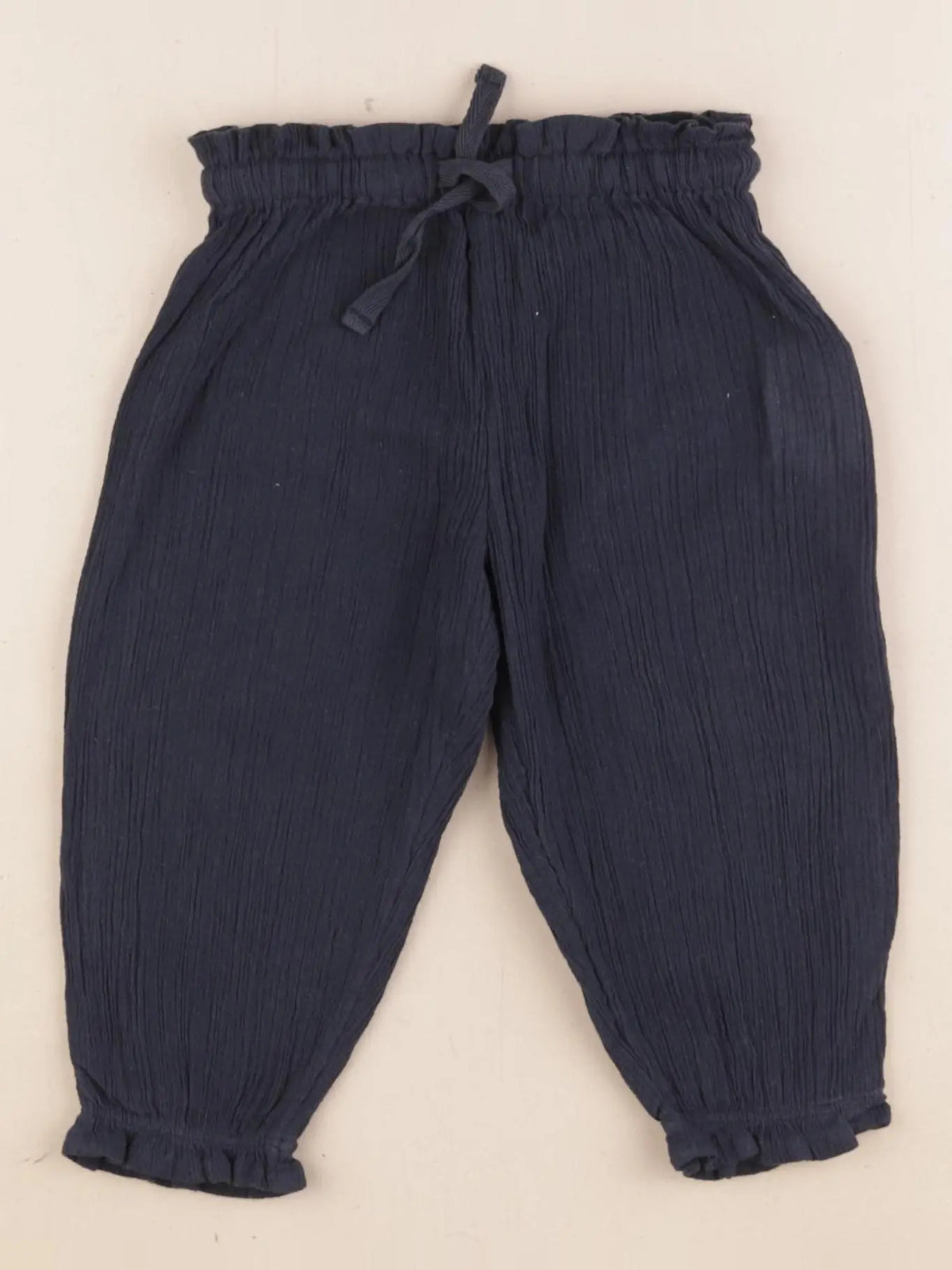 Boutchou - pantalon bleu - 9 mois