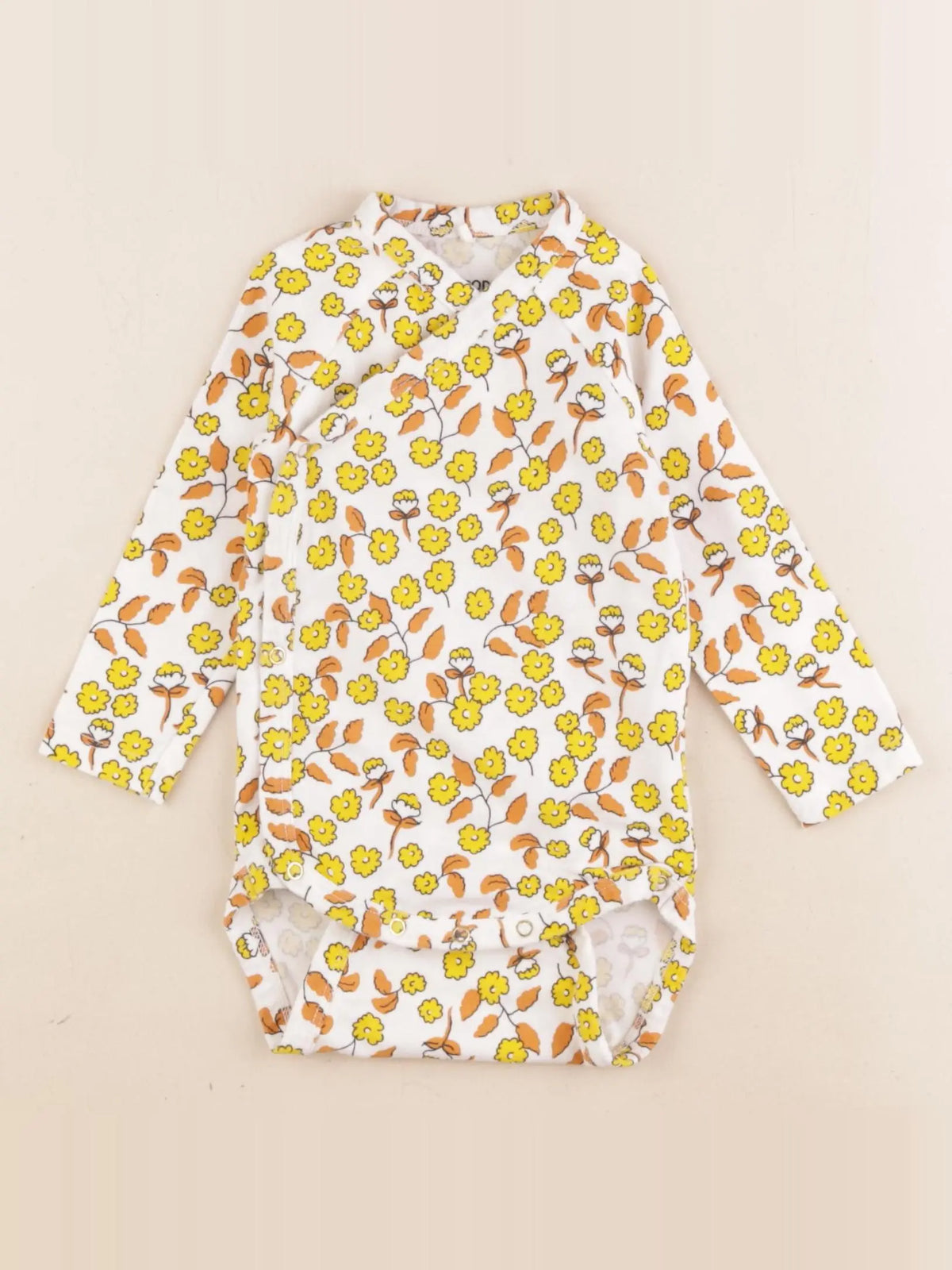Mini Rodini - body beige - 4/6 mois