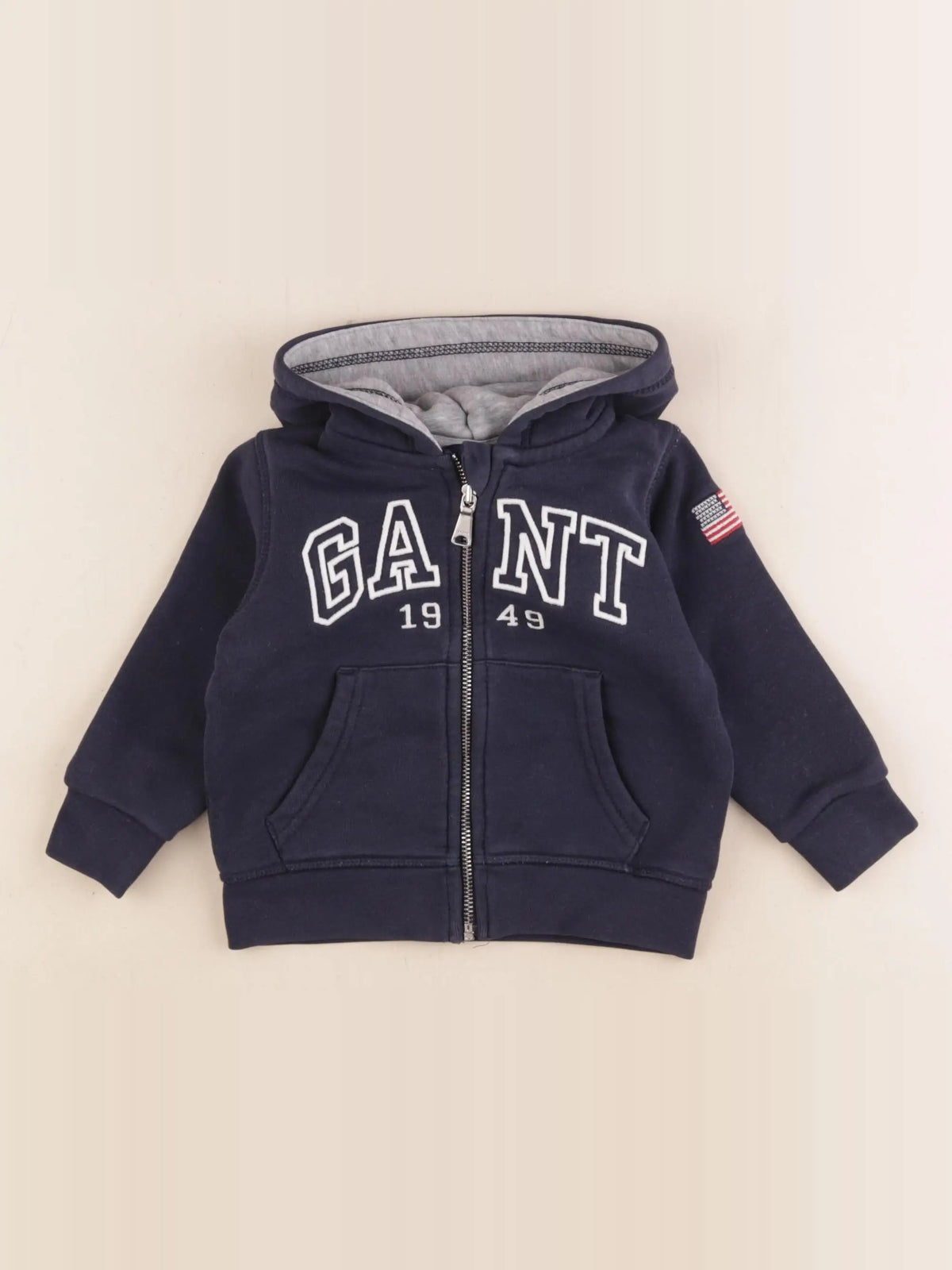 GANT - sweat bleu - 9 mois