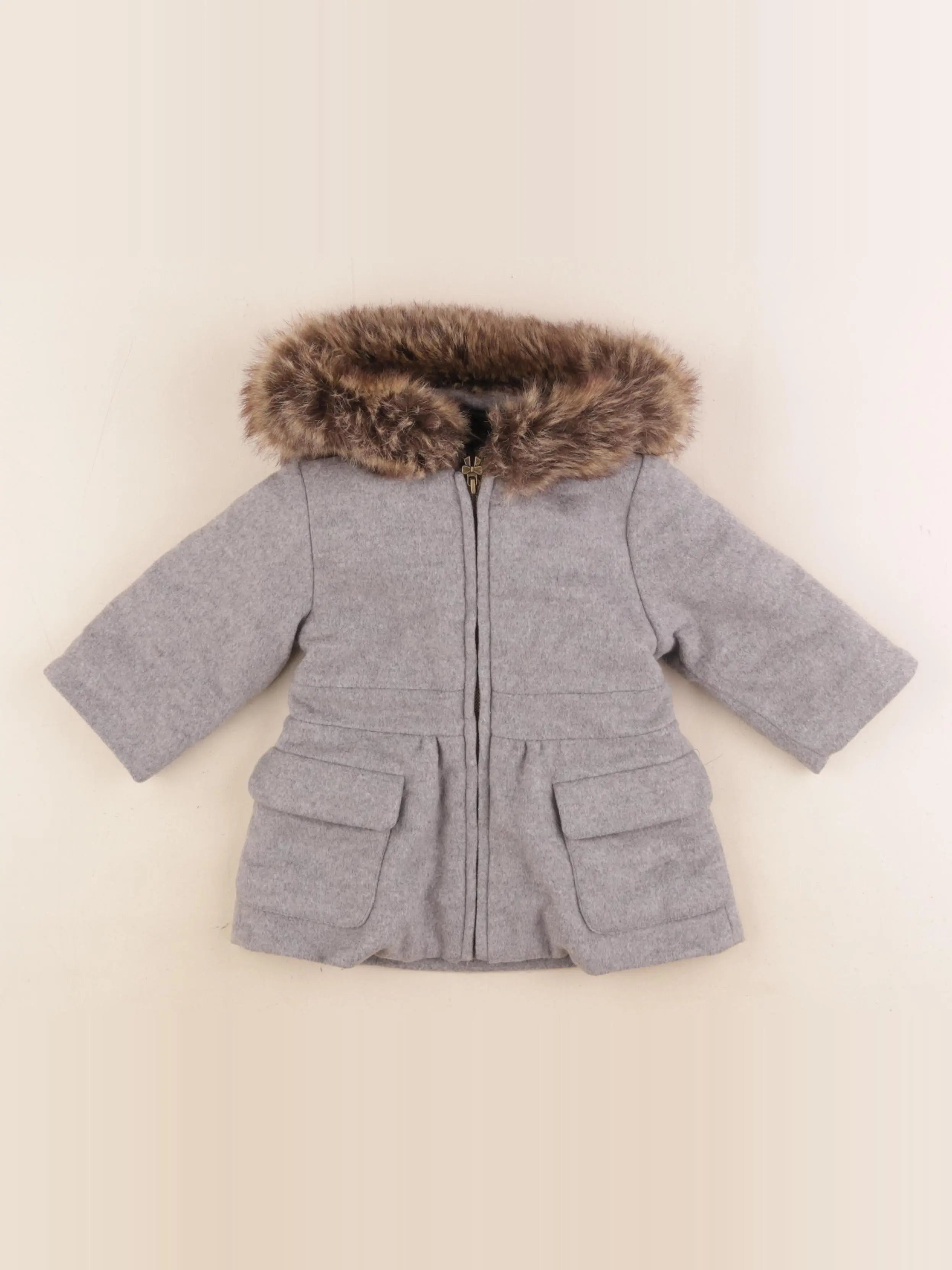 Jacadi - manteau gris - 6 mois
