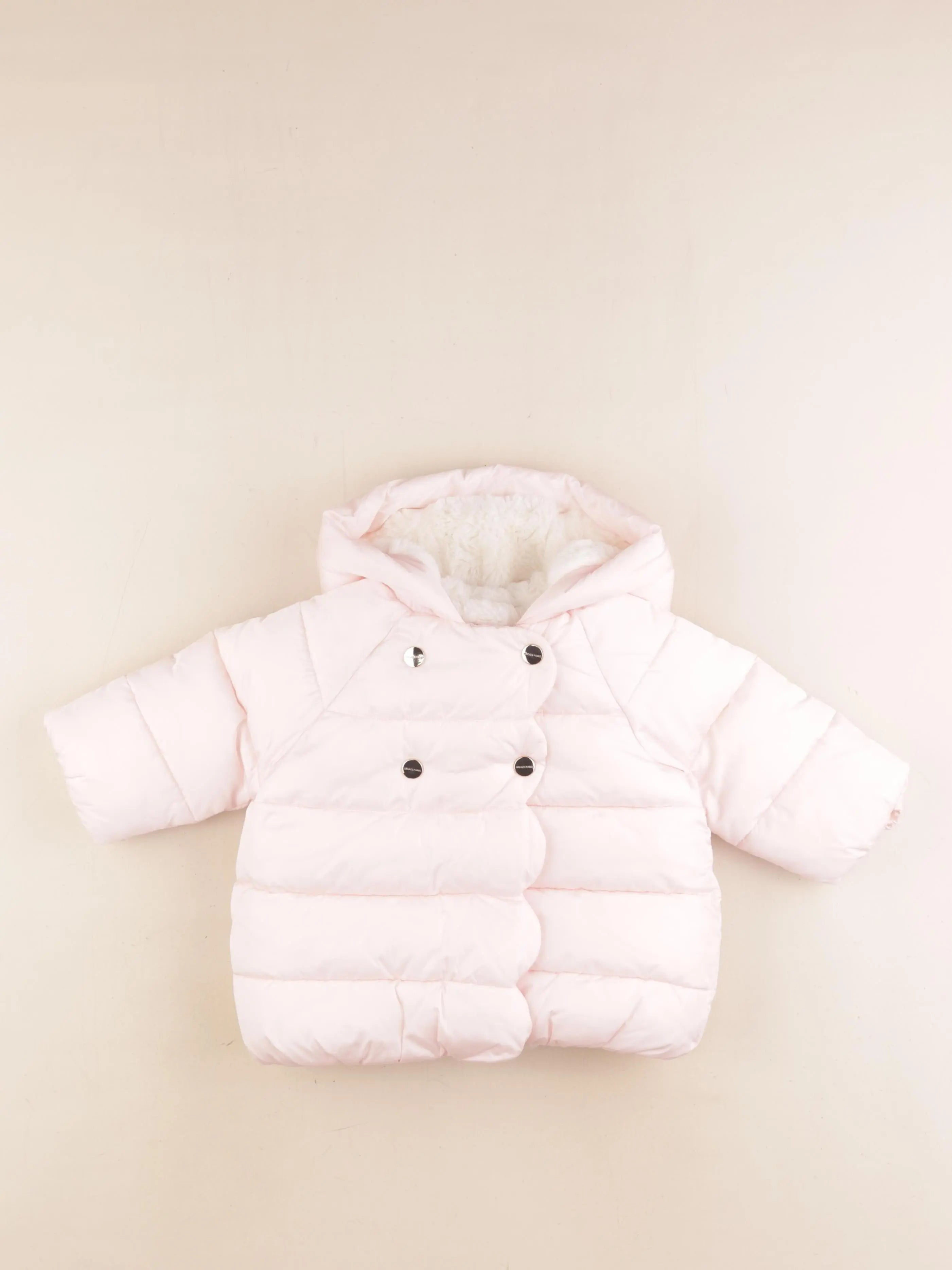 Jacadi - doudoune rose - 12 mois