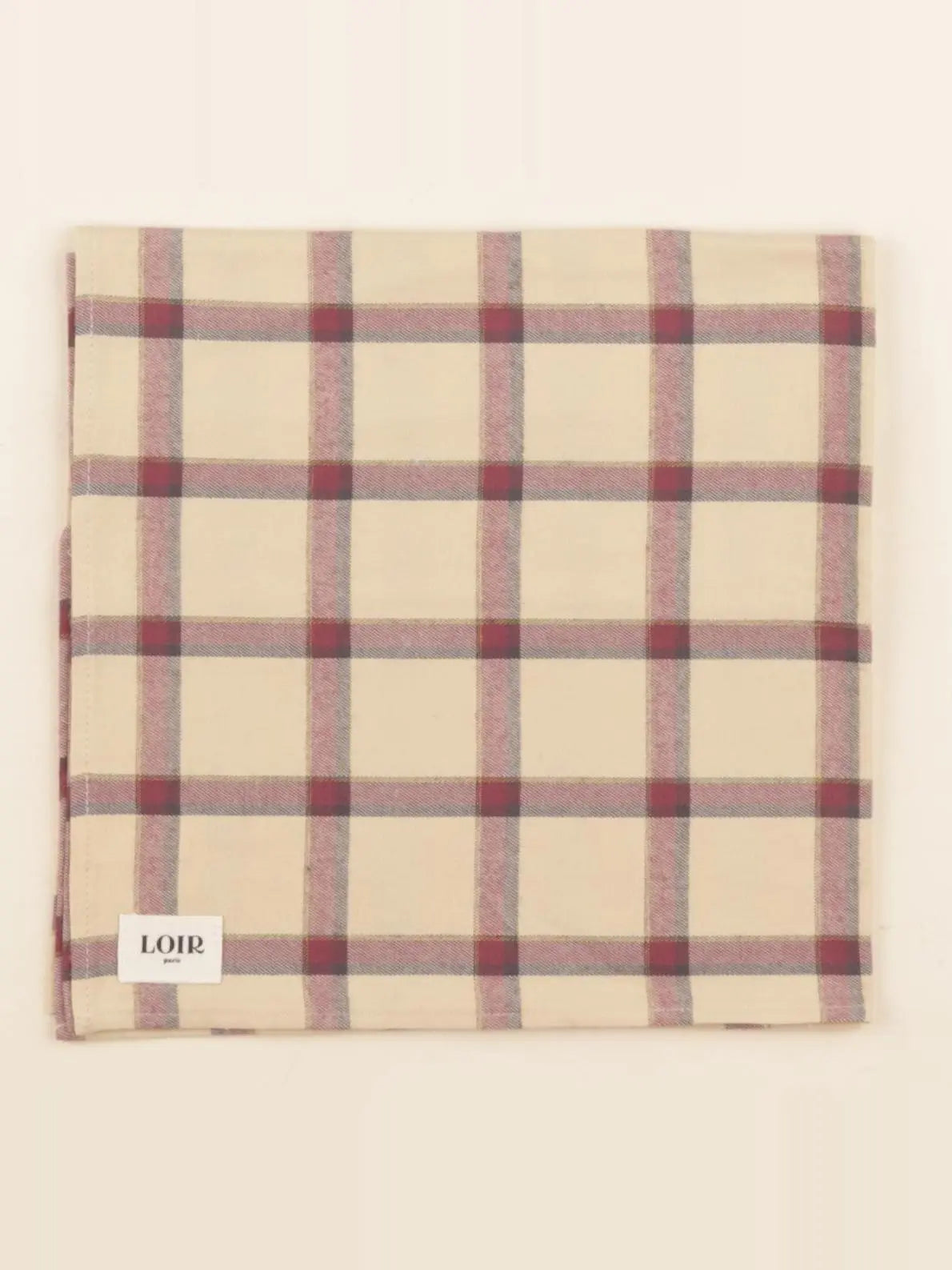 Loir Paris - lange beige, rouge -