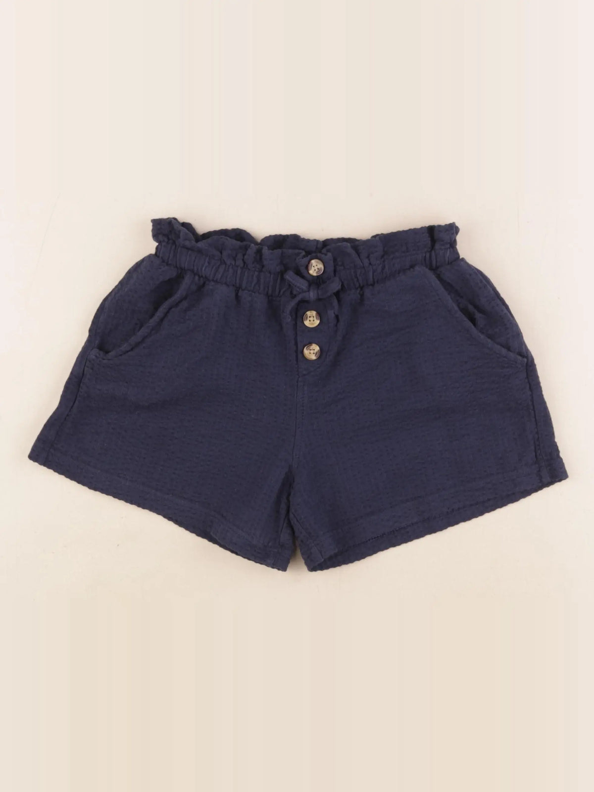Okaidi - short bleu - 7 ans
