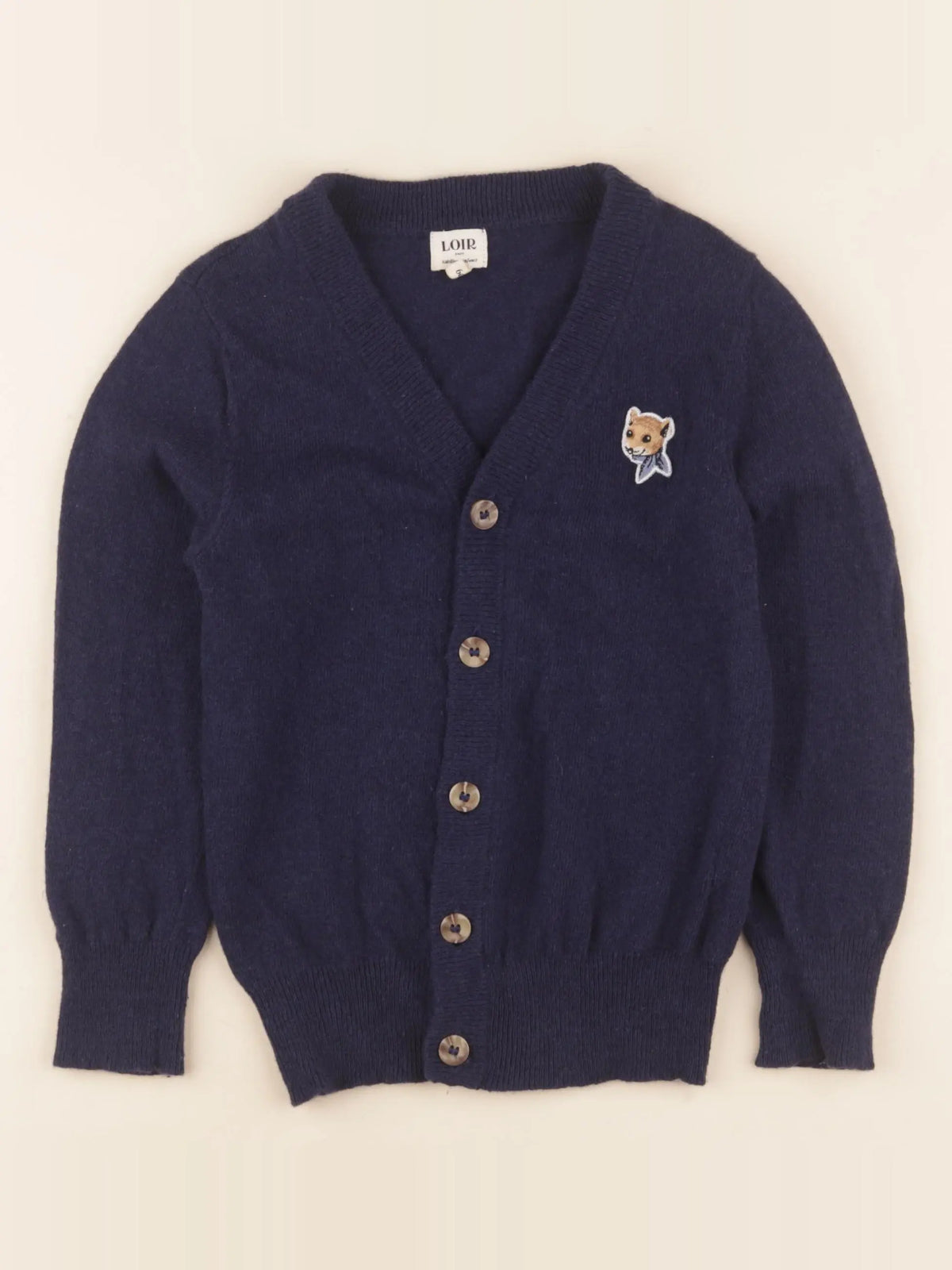 Loir Paris - gilet bleu - 6 ans