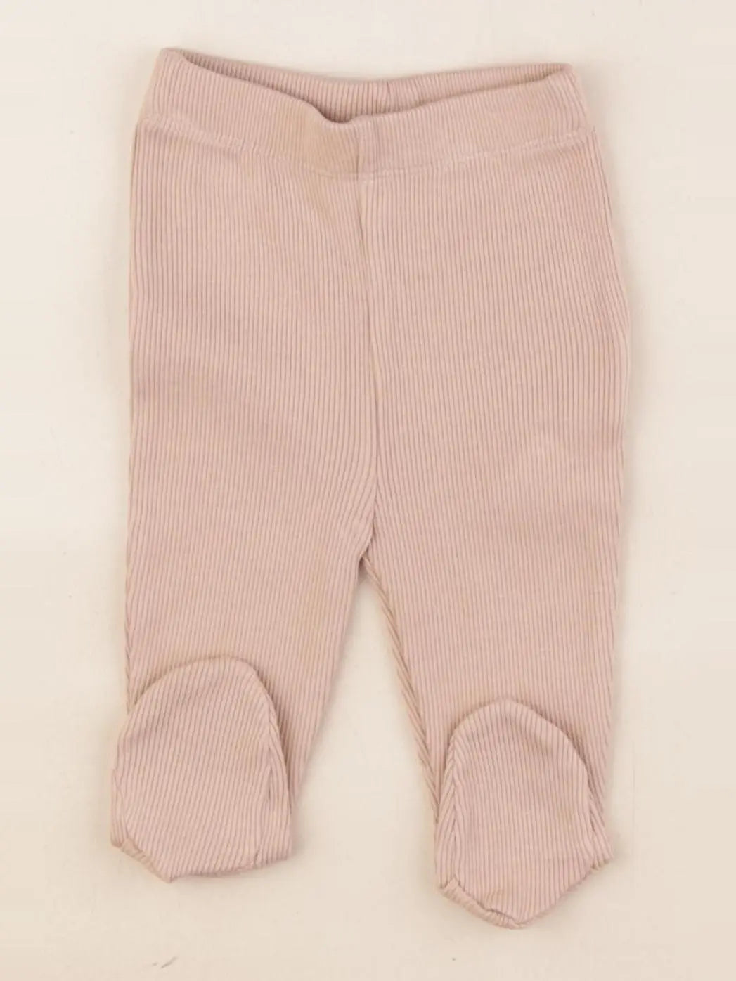 Vertbaudet - legging beige - 3 mois