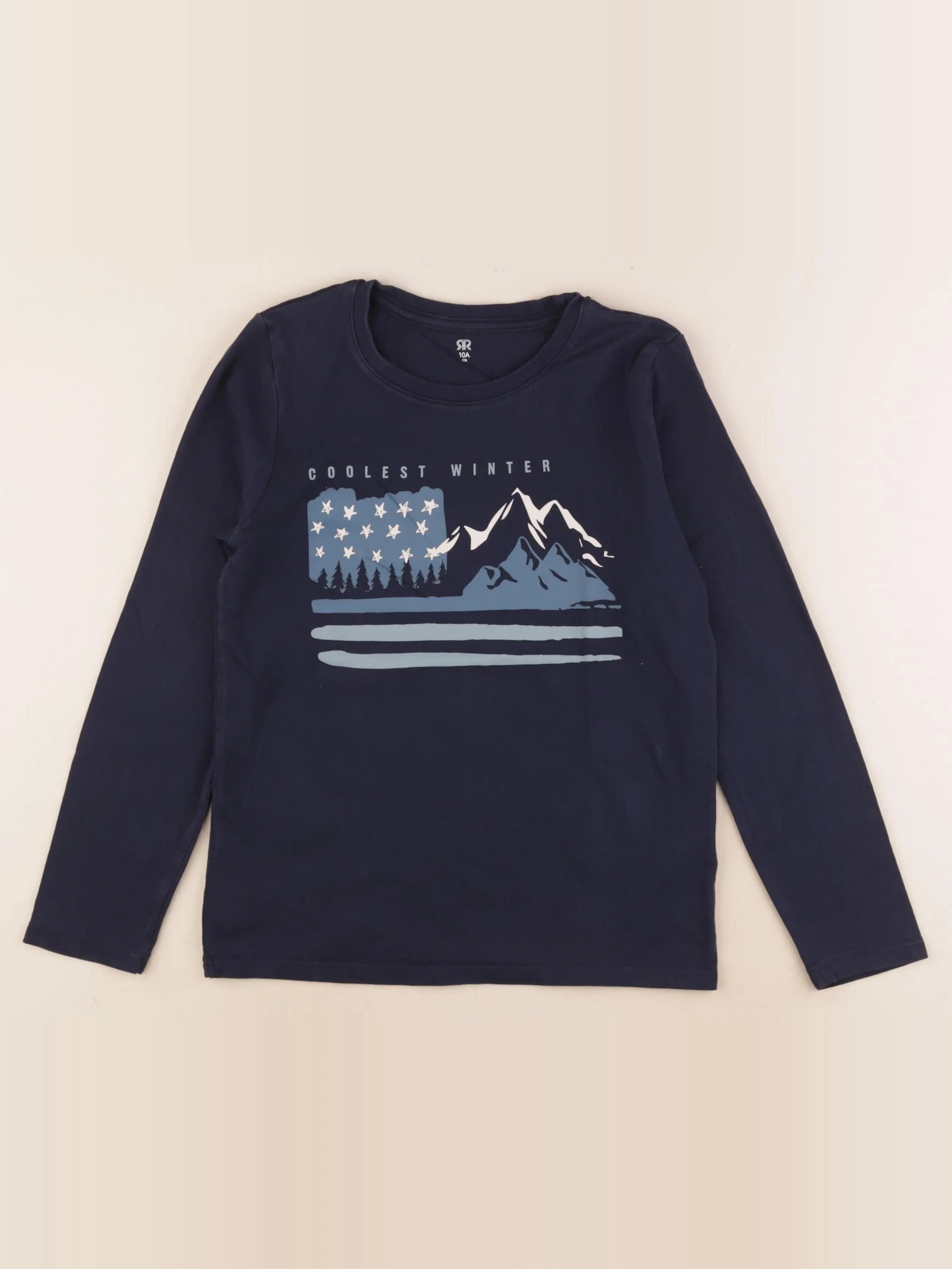 La Redoute - tee-shirt bleu - 10 ans