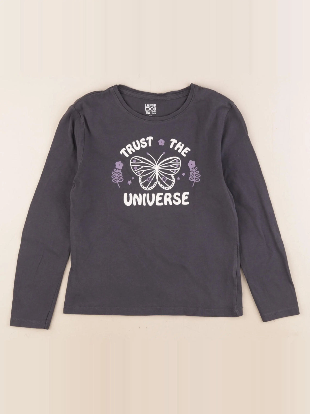 La Redoute - tee-shirt gris - 8 ans