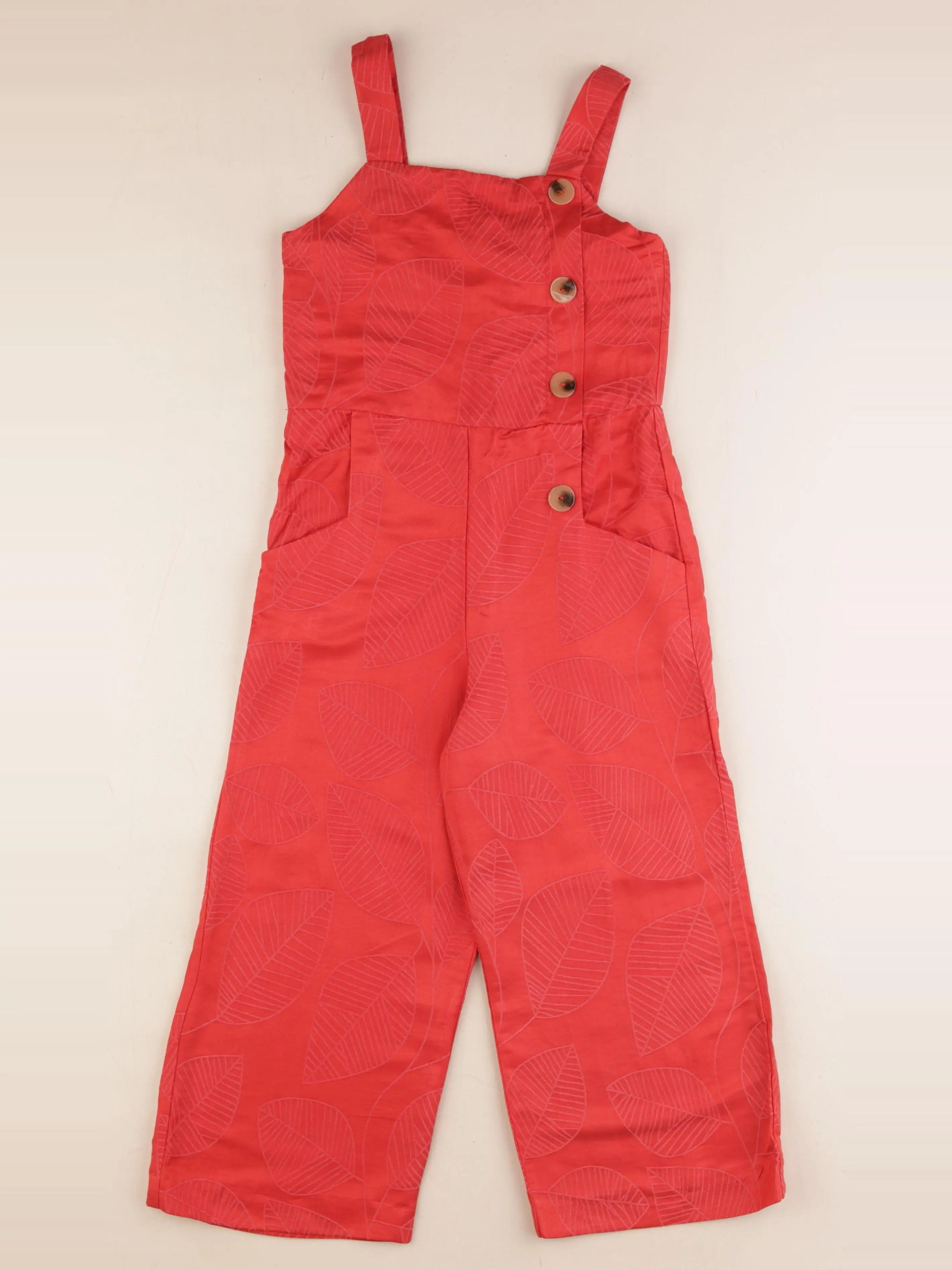 Zara - combinaison rouge - 7 ans