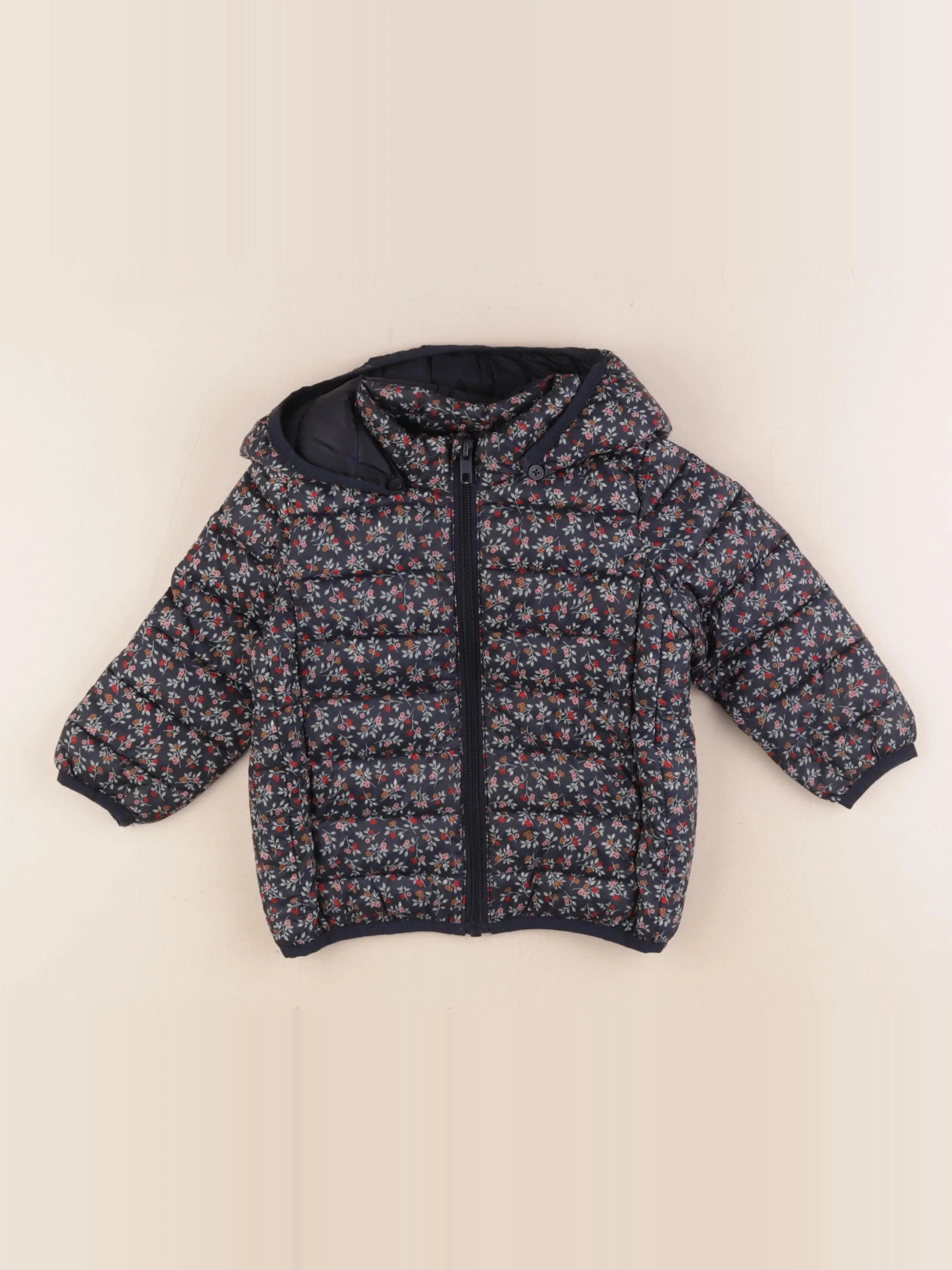 Boutchou - doudoune bleu - 18 mois