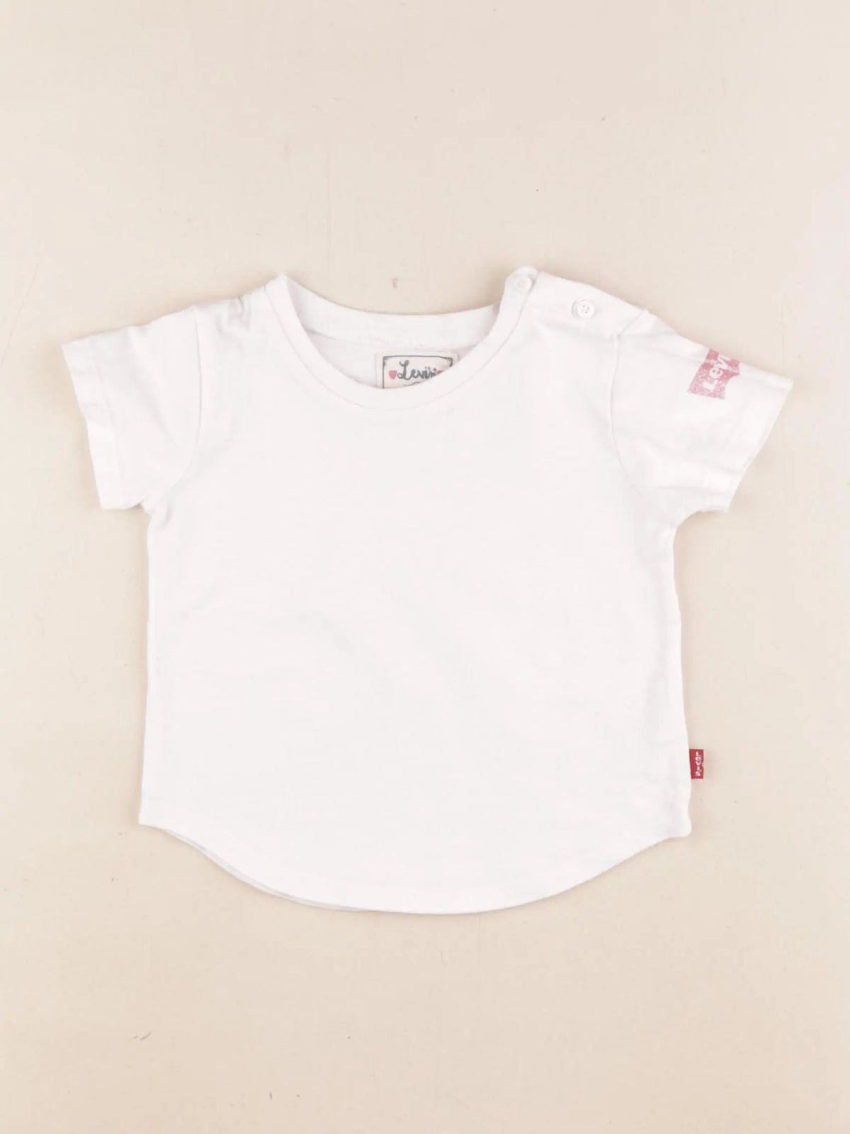Levi's - tee-shirt blanc - 24 mois