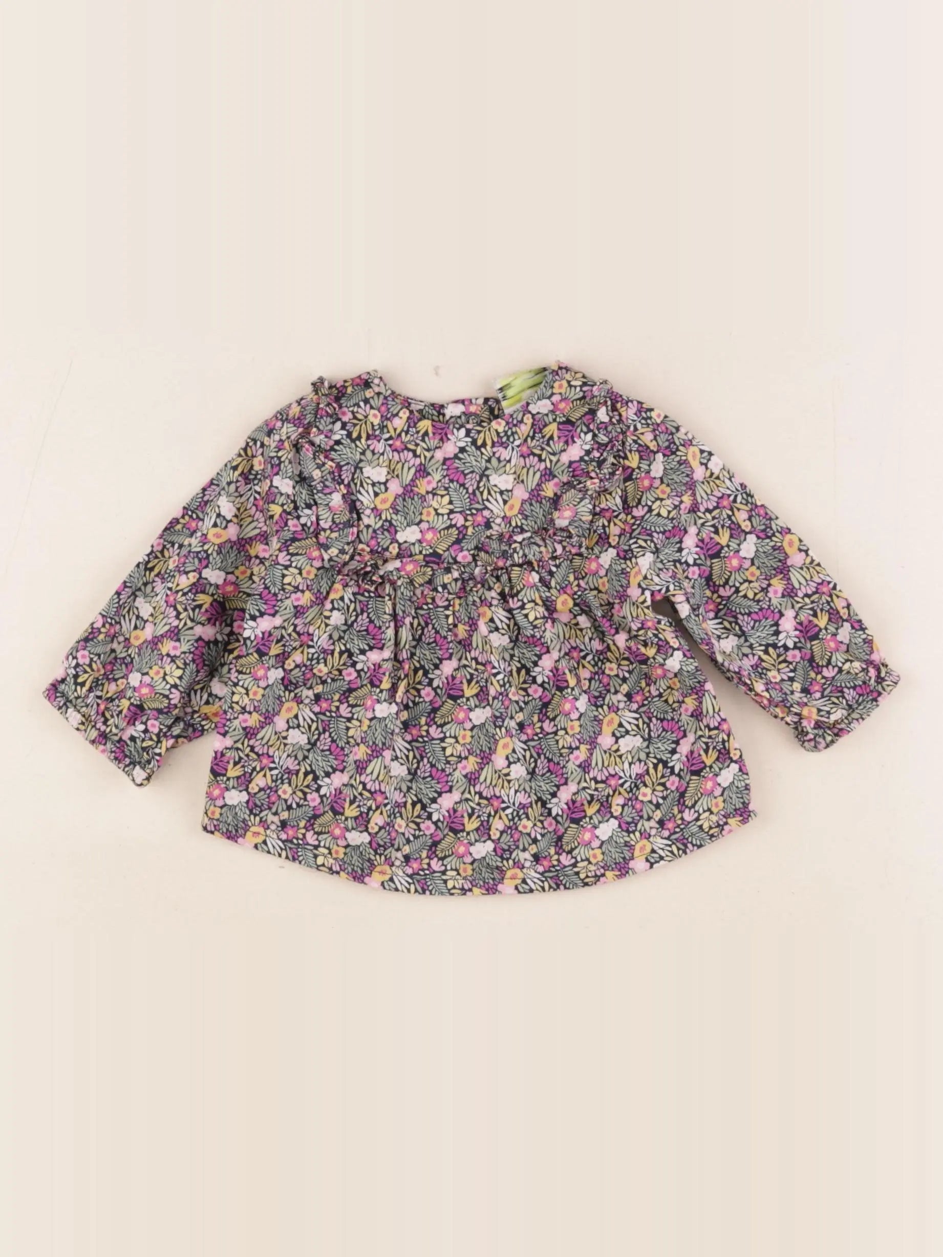 Tape à l'oeil - blouse multicolore - 1 mois