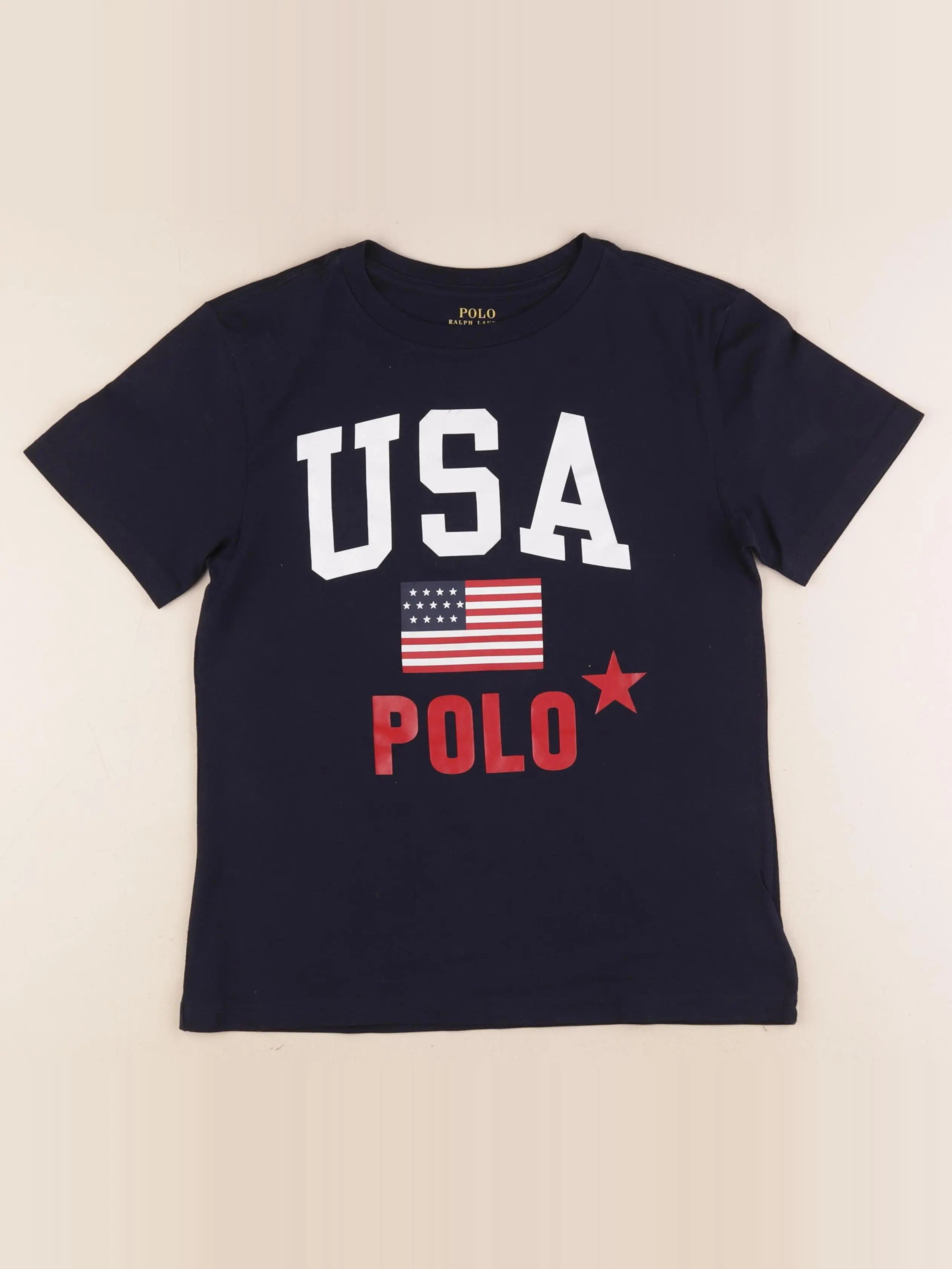 Ralph Lauren - tee-shirt bleu - 8 ans