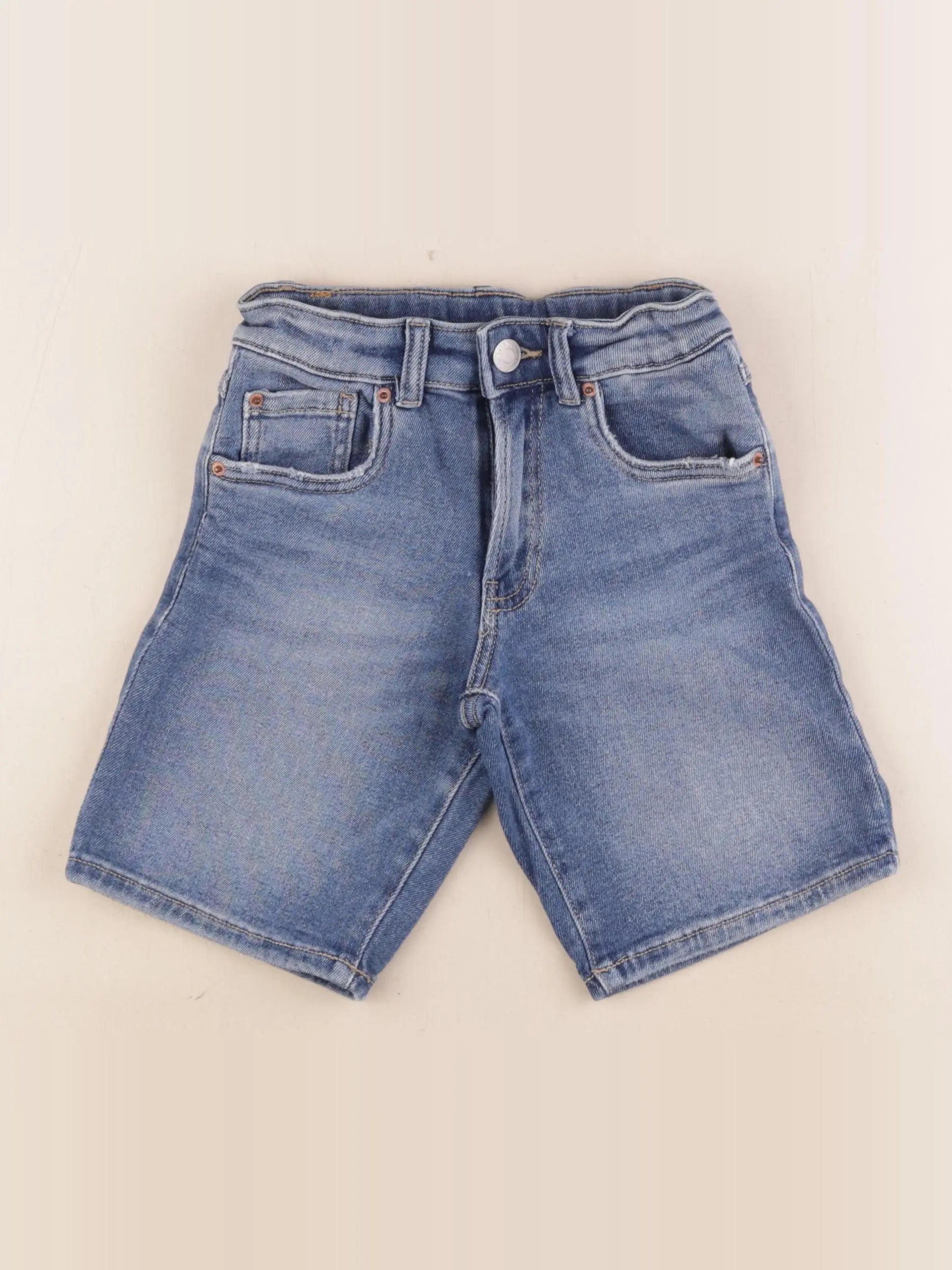 Zara - short bleu - 7 ans