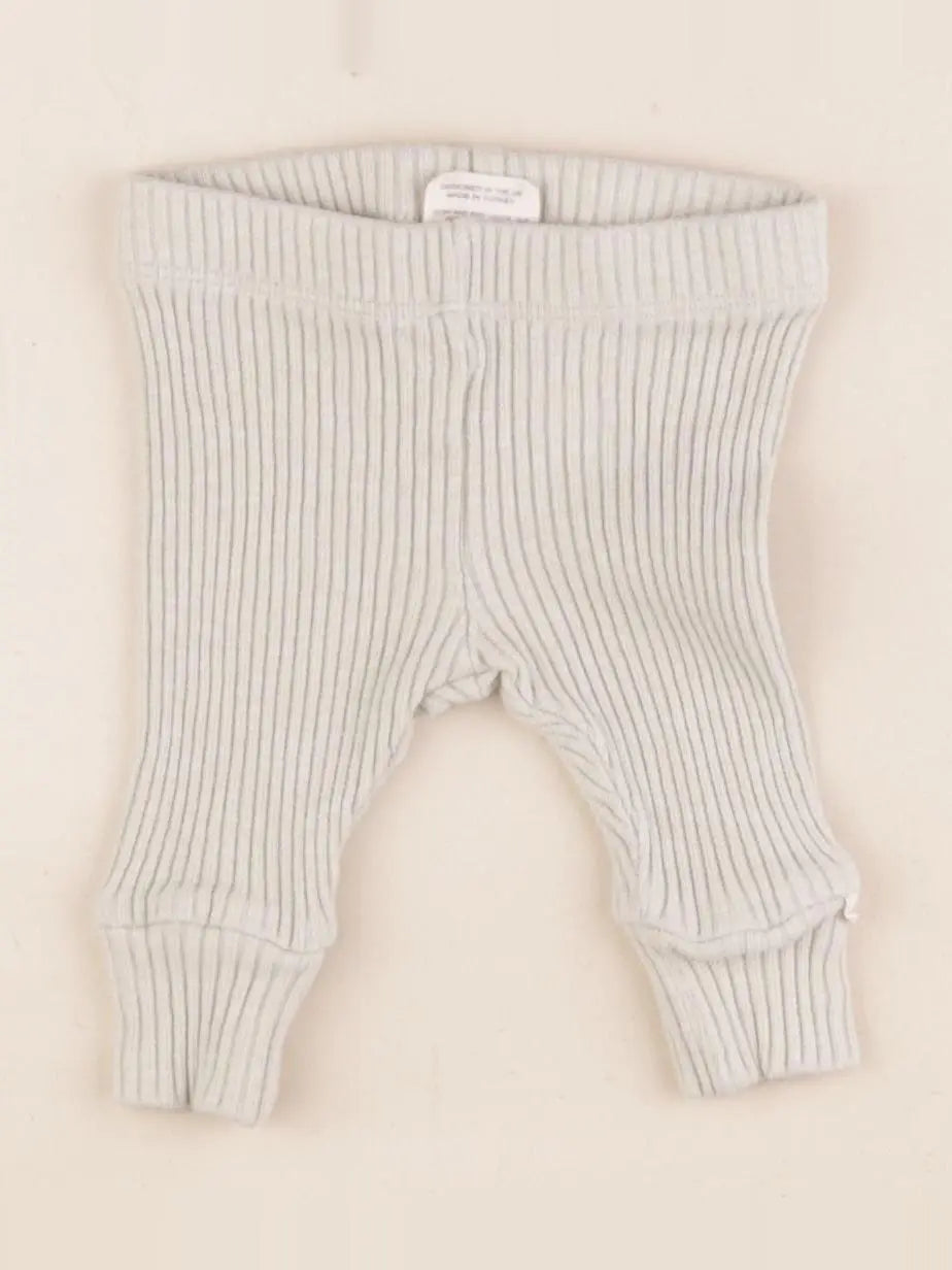 Claude & co - pantalon vert - 0/3 mois