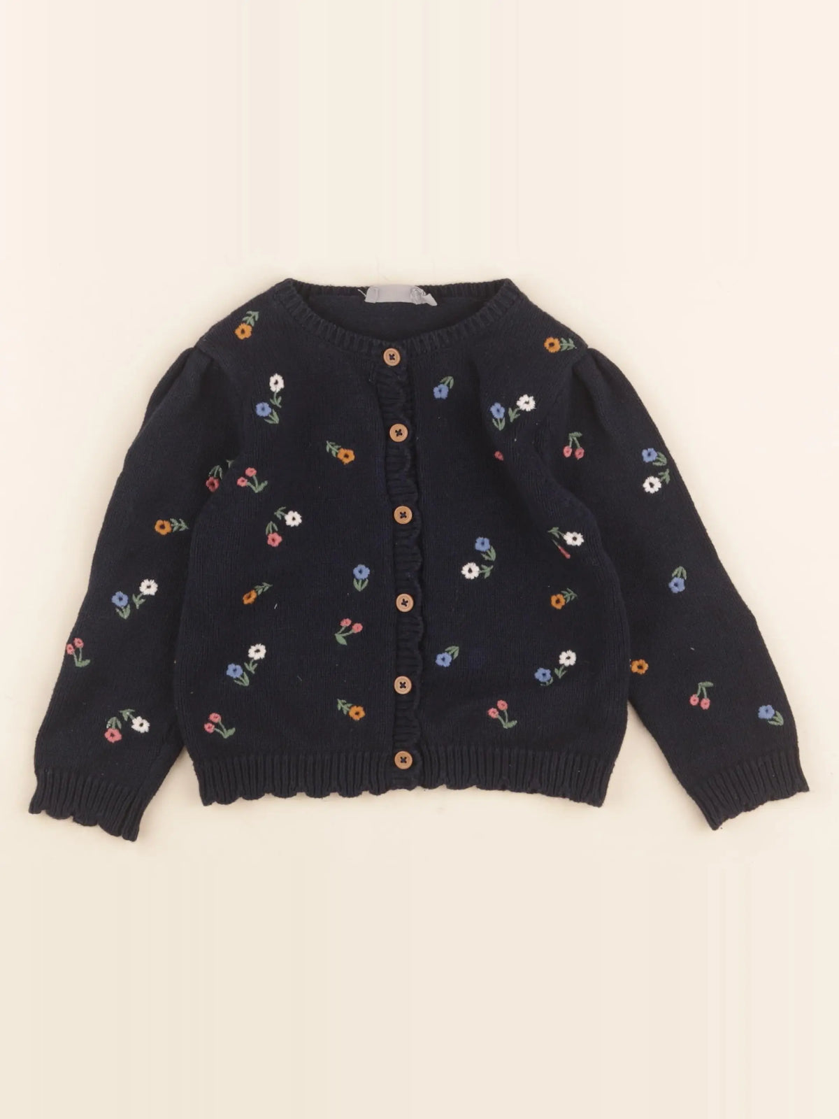 Boutchou - gilet bleu - 24 mois