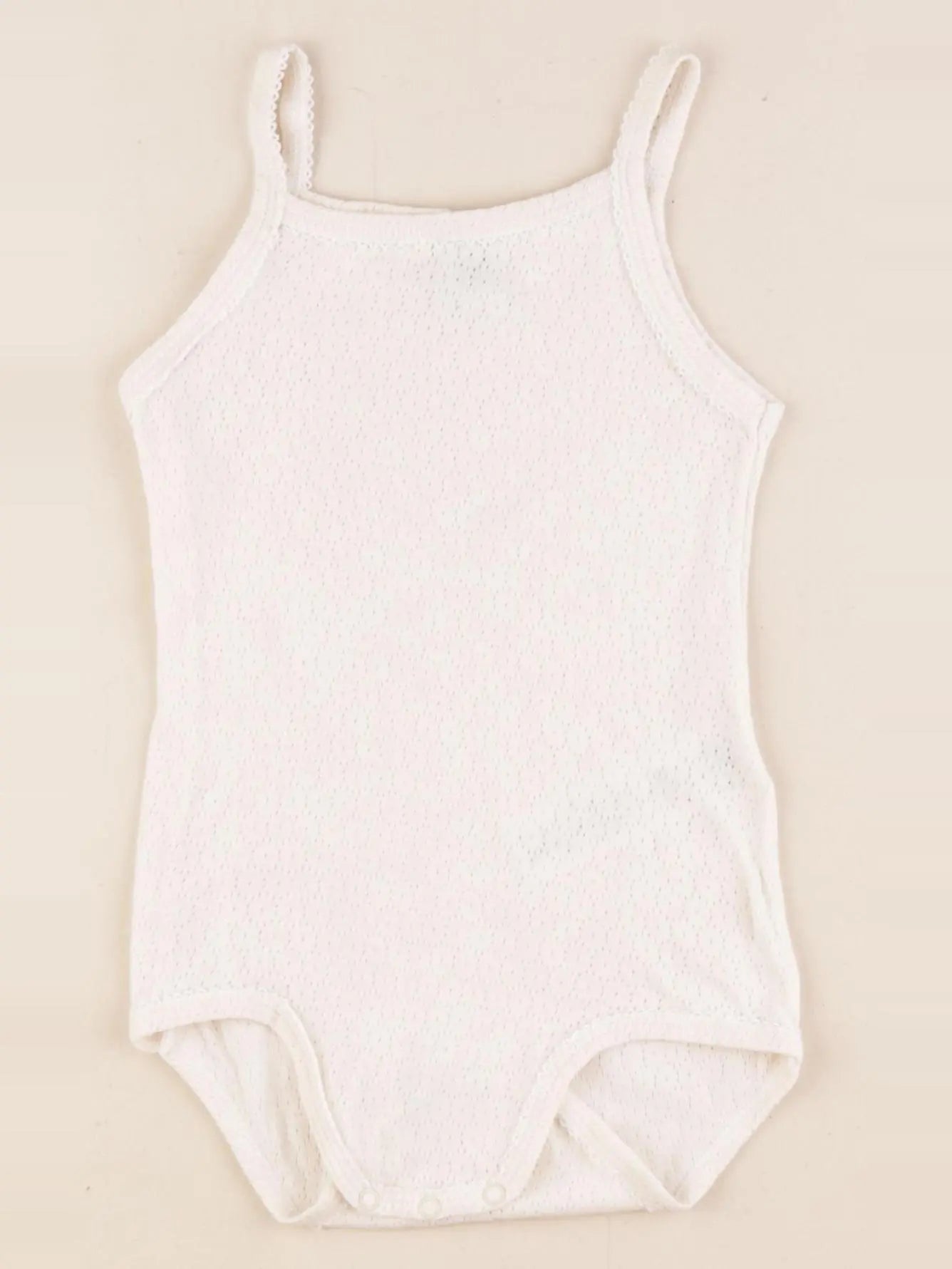 Petit Bateau - body beige - 36 mois