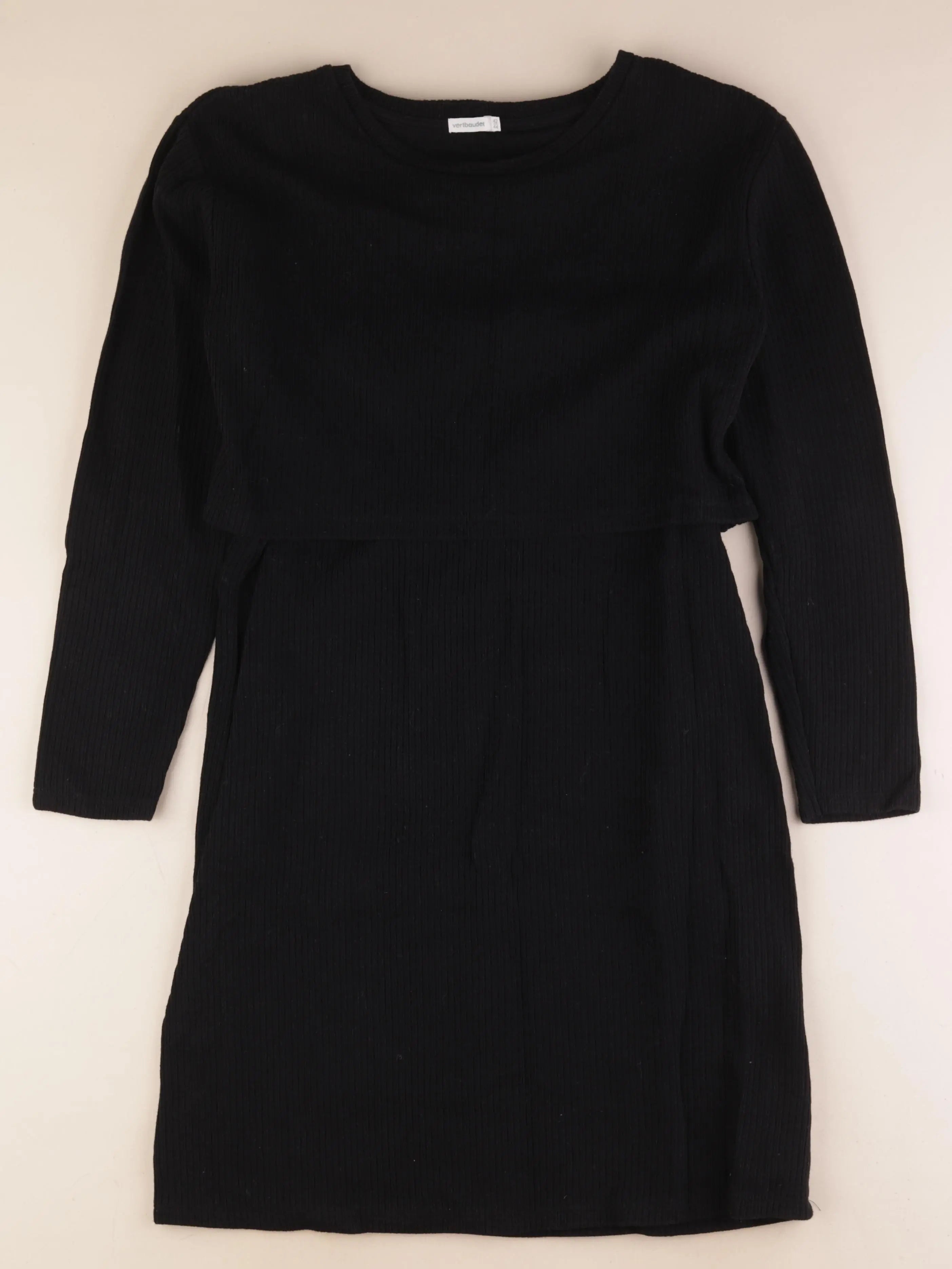 Vertbaudet - robe allaitement noir - 42 à 44