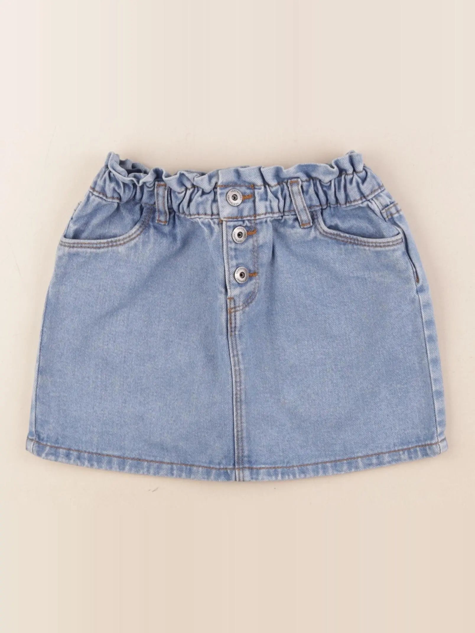 Vertbaudet - jupe bleu - 6 ans