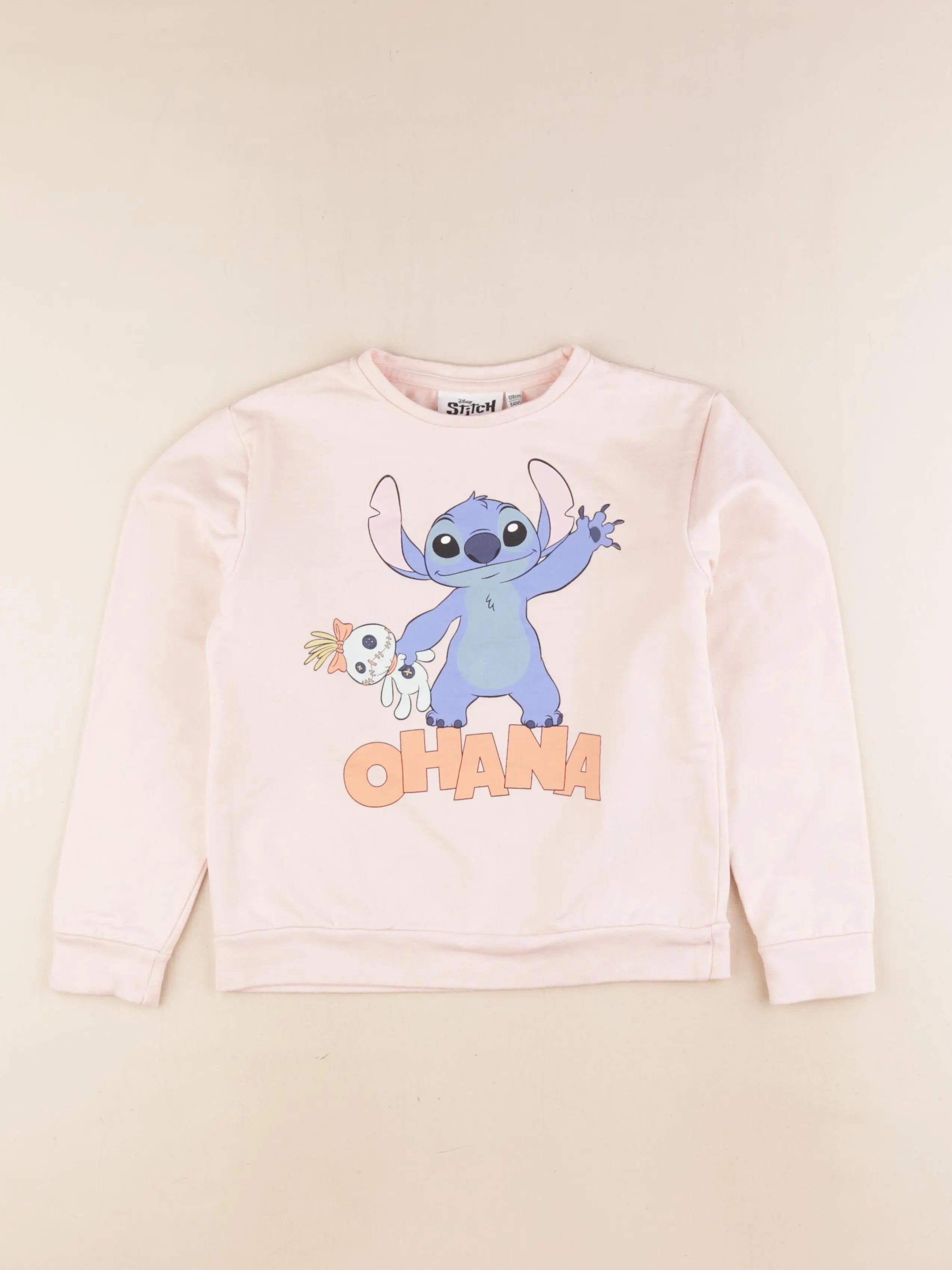 Vertbaudet - sweat rose - 8 ans
