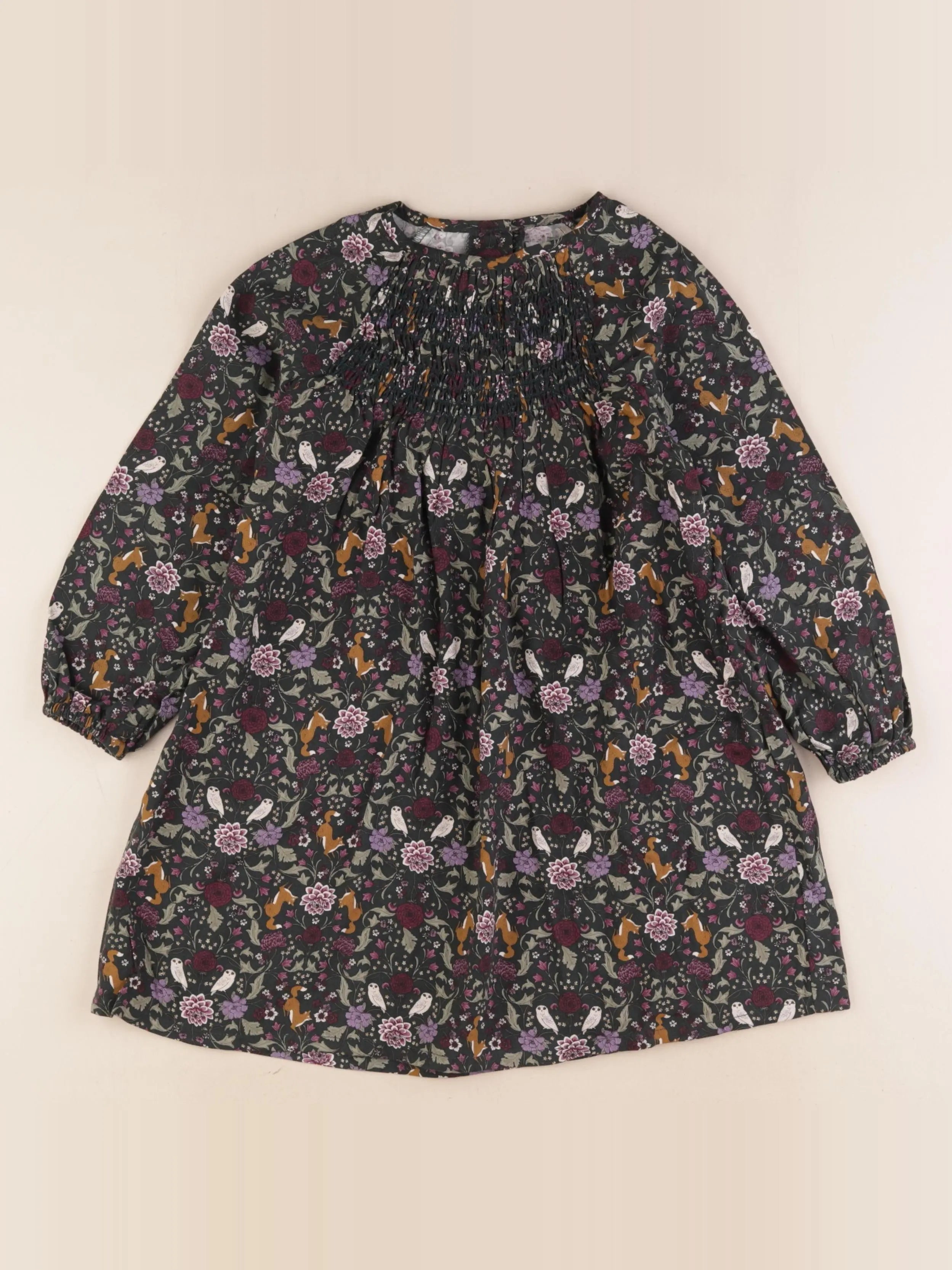Vertbaudet - robe multicolore - 5 ans