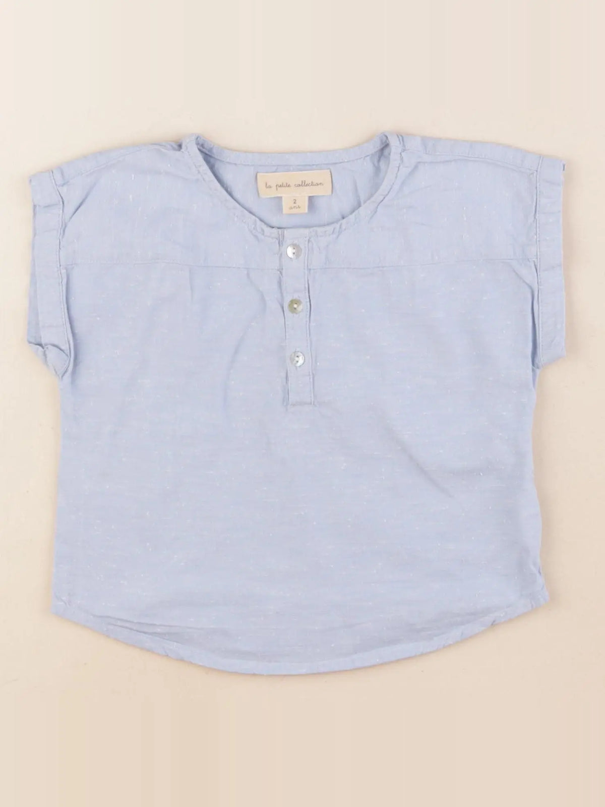 La Petite Collection - blouse bleu - 2 ans